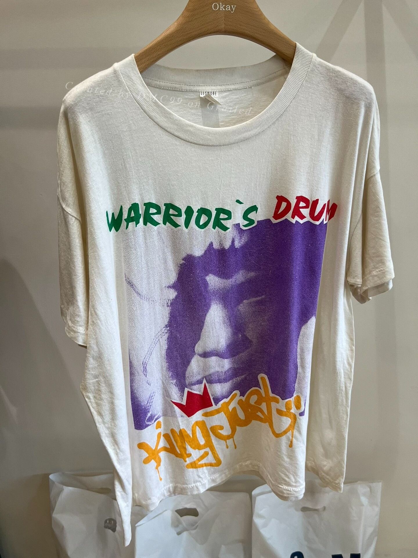 Other Vintage 90s Wu-Tang King Just Rap Tee Size US M / EU 48-50 / 2 - 1 Thumbnail