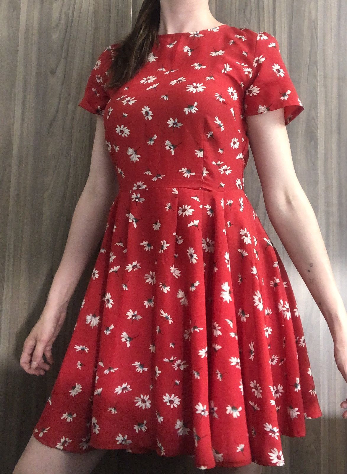 Vintage Flower dress Size S / US 4 / IT 40 - 1 Thumbnail