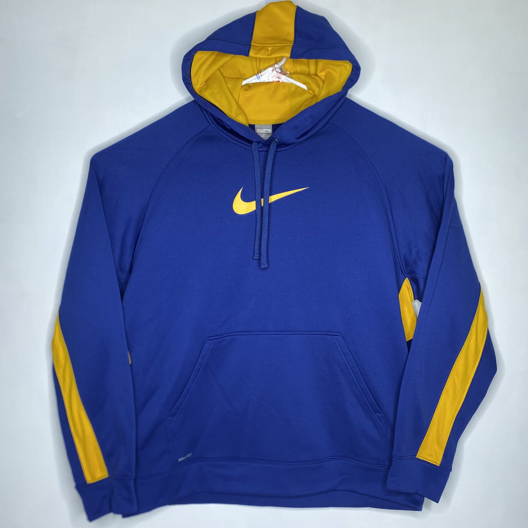 Nike Nike Hoodie Royal Piping Vented Therma Fit Pullover Size US XL / EU 56 / 4 - 1 Thumbnail