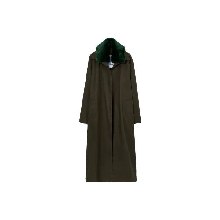 Burberry Burberry Green Long Sleeve Wool Coat for Men Size US L / EU 52-54 / 3 - 1 Thumbnail