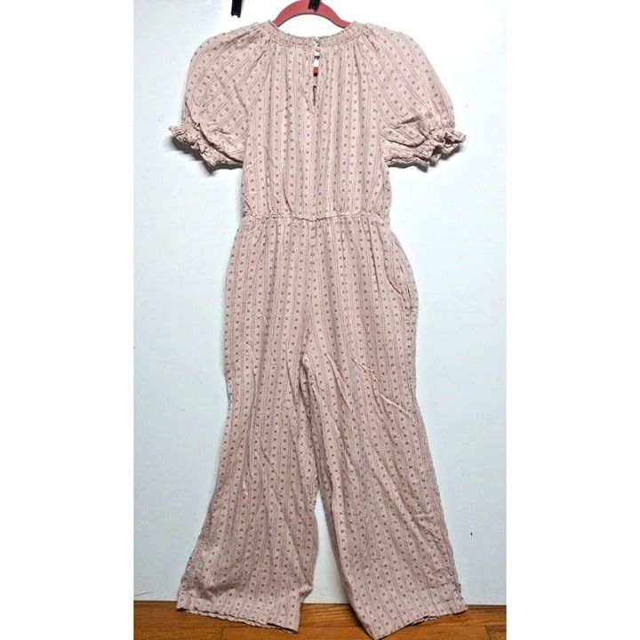Designer Universal Thread Jumpsuit Womens XS/S LINEN BLEND beige ball Size 30" / US 8 / IT 44 - 2 Thumbnail