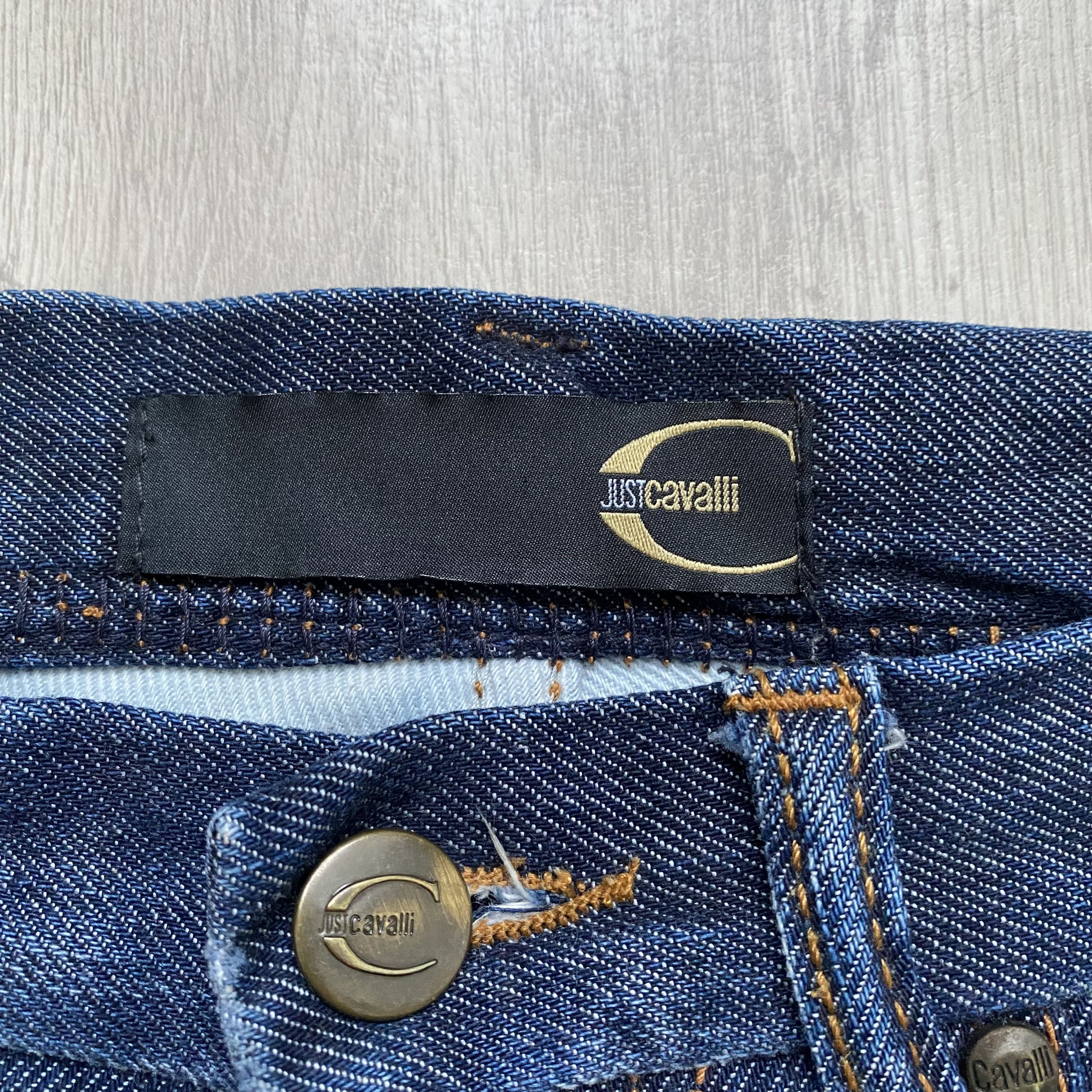 Just Cavalli Luxury RARE Just Cavali Denim distressed jeans Size US 32 / EU 48 - 5 Thumbnail