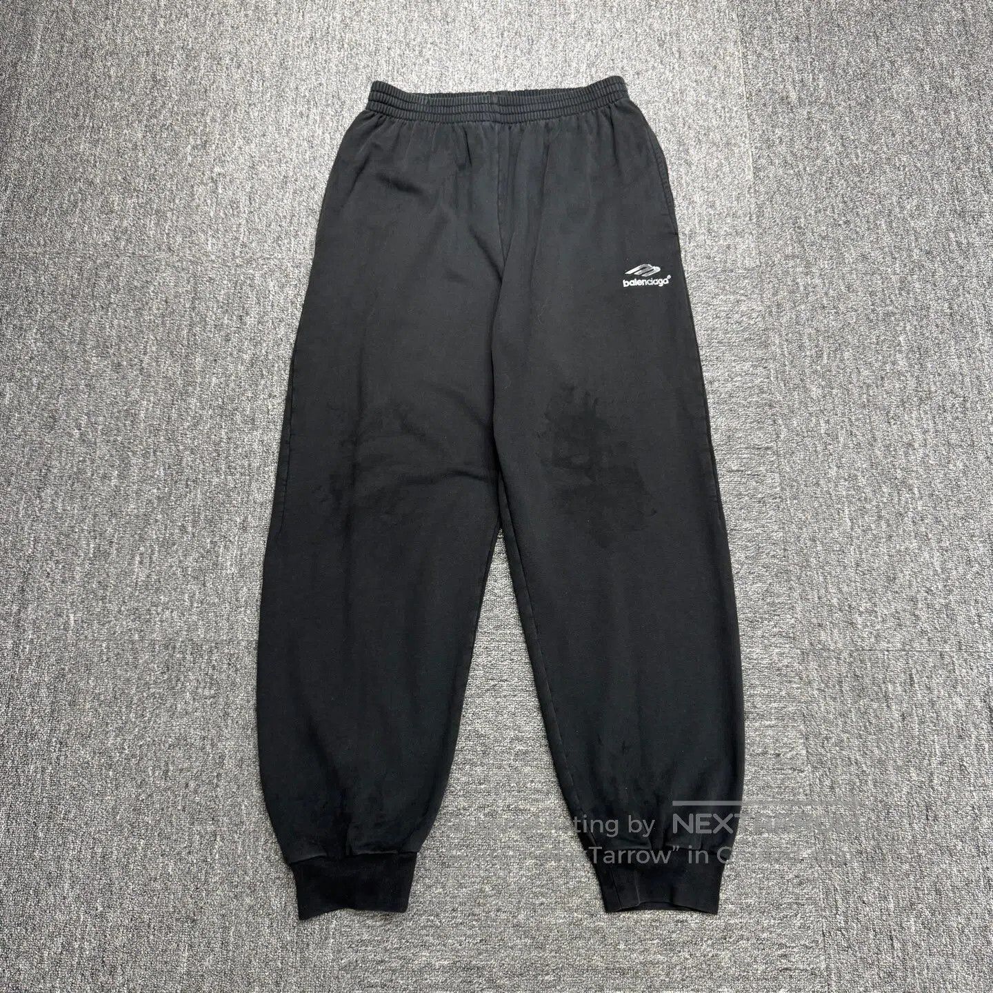 Balenciaga Balenciaga sizem Worn-out, tight-fitting sport pants| Size US 30 / EU 46 - 1 Thumbnail