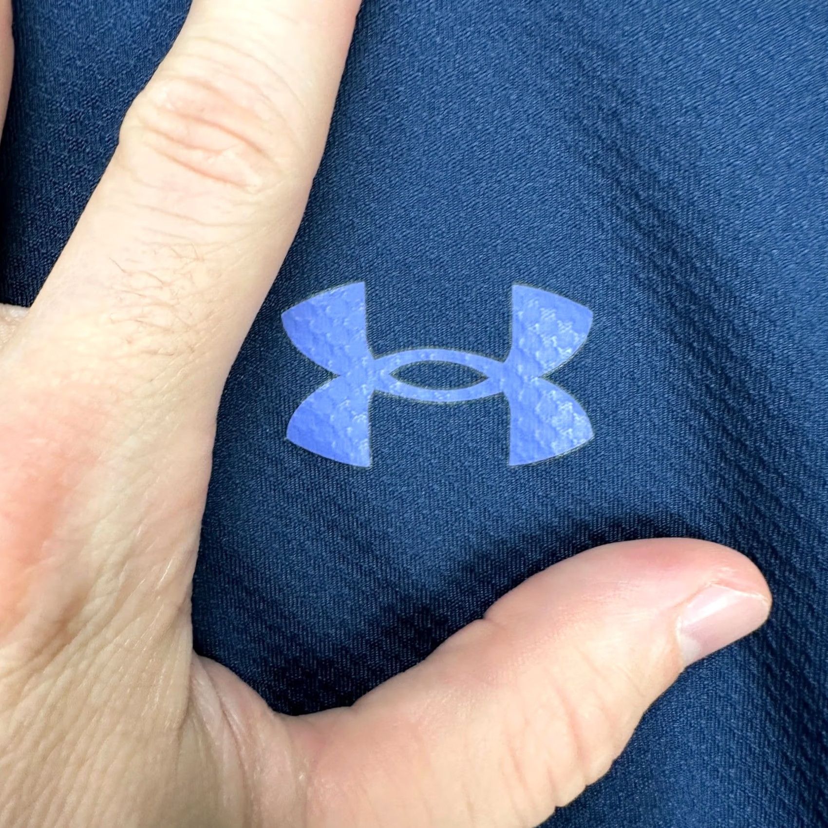 Under Armour Under Armour The Performance Polo Shirt Mens Large Blue Colorblock Golf Rugby Shirt Size US L / EU 52-54 / 3 - 6 Thumbnail