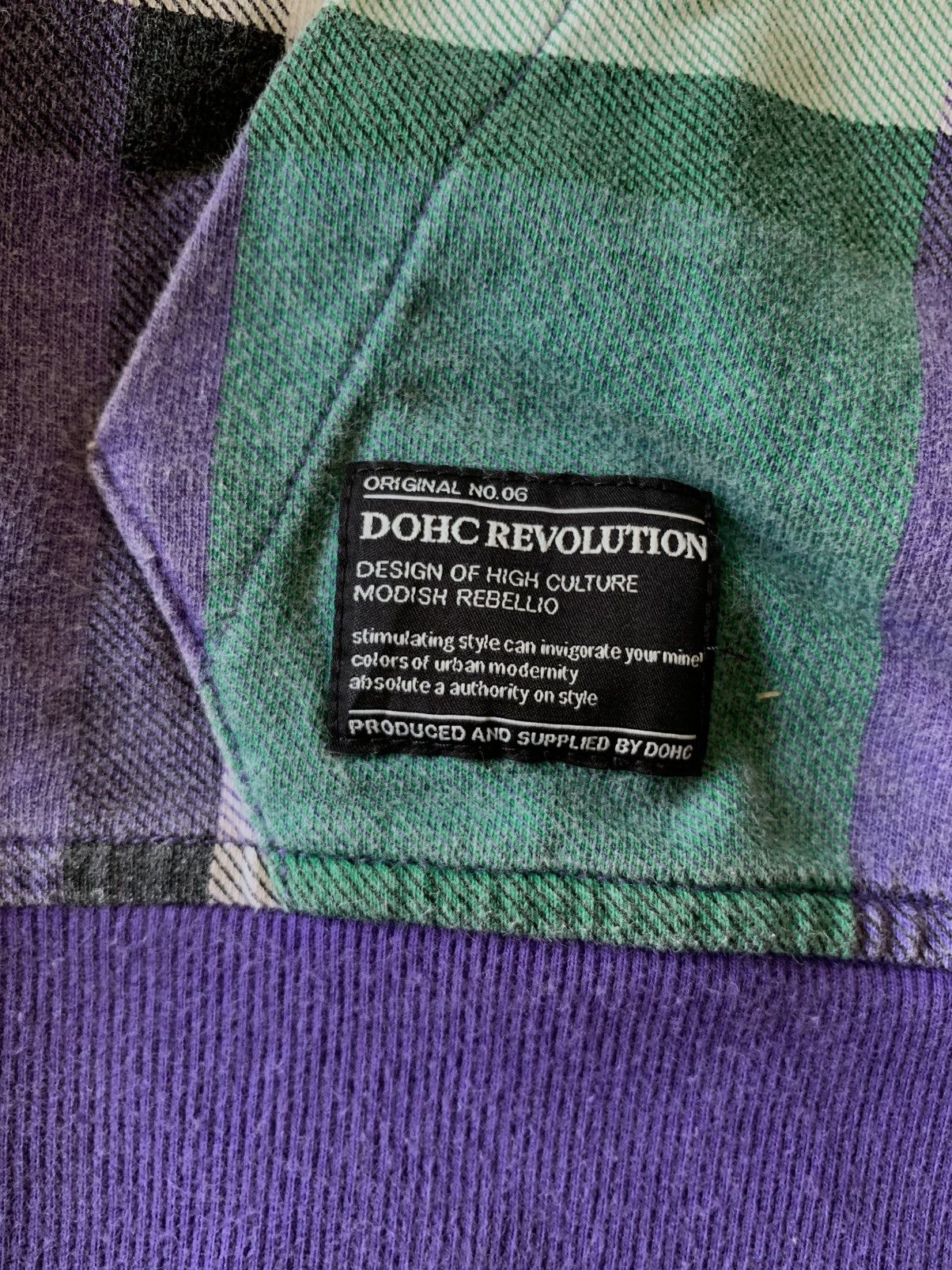 Japanese Brand RARE DOHC REVOLUTION VKEI FUR HOODIE IFSIXWASNINE LGB STYLE Size US M / EU 48-50 / 2 - 11 Thumbnail