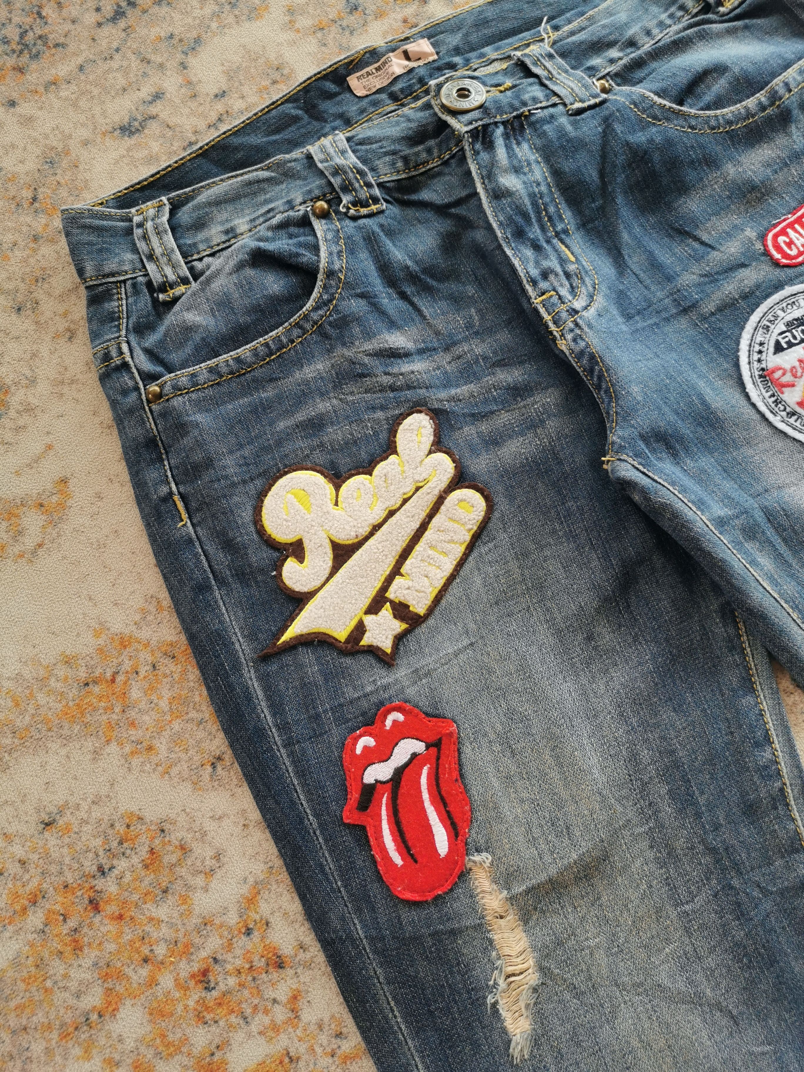 Kapital Realmind Flared Customized Vintage Patch Jeans Style KAPITAL Size US 31 - 5 Thumbnail