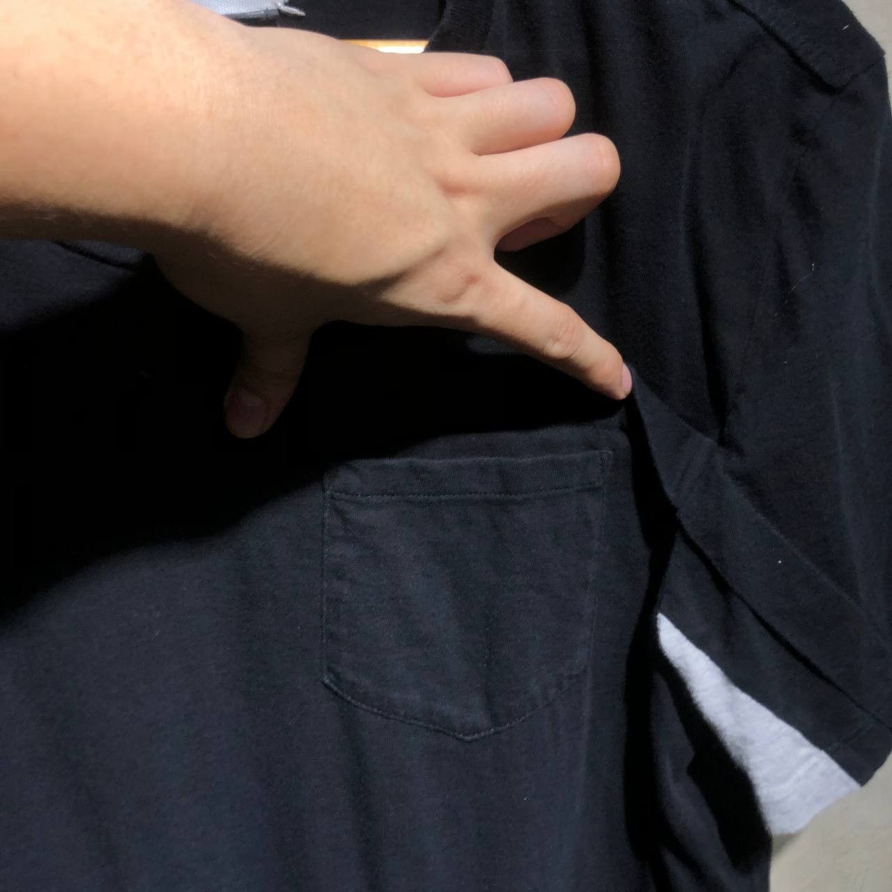 Maison Margiela Maison Margiela Two-Toned Pocket tee Size US M / EU 48-50 / 2 - 5 Thumbnail