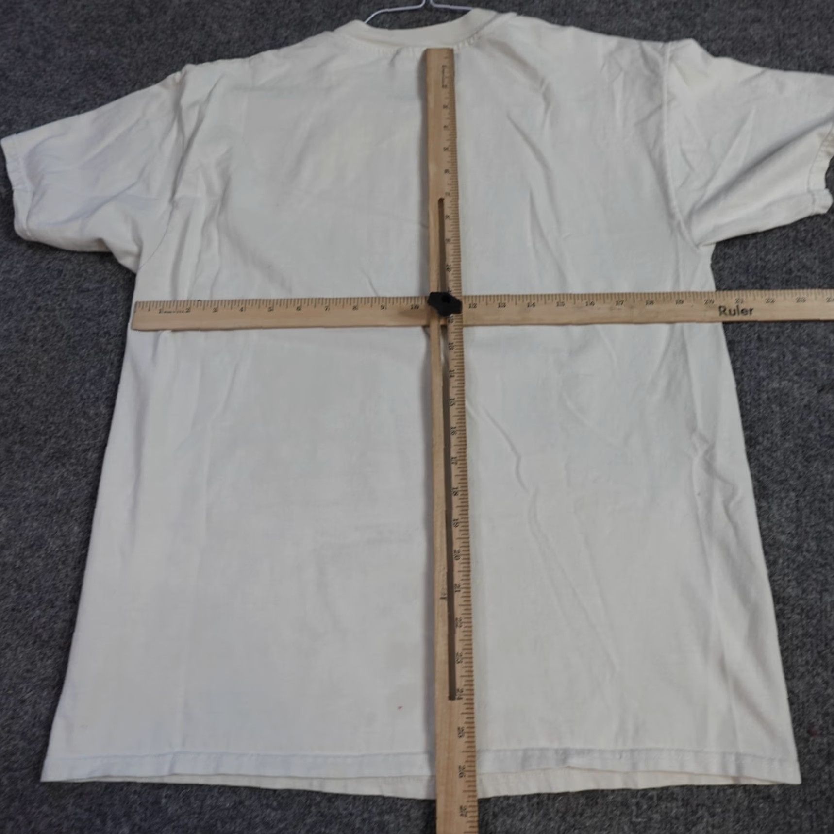 Vintage VINTAGE American Vintage NCI T-Shirt Short Sleeve Crew Neck White USA Made 1997 1990s Men M Size US M / EU 48-50 / 2 - 4 Thumbnail