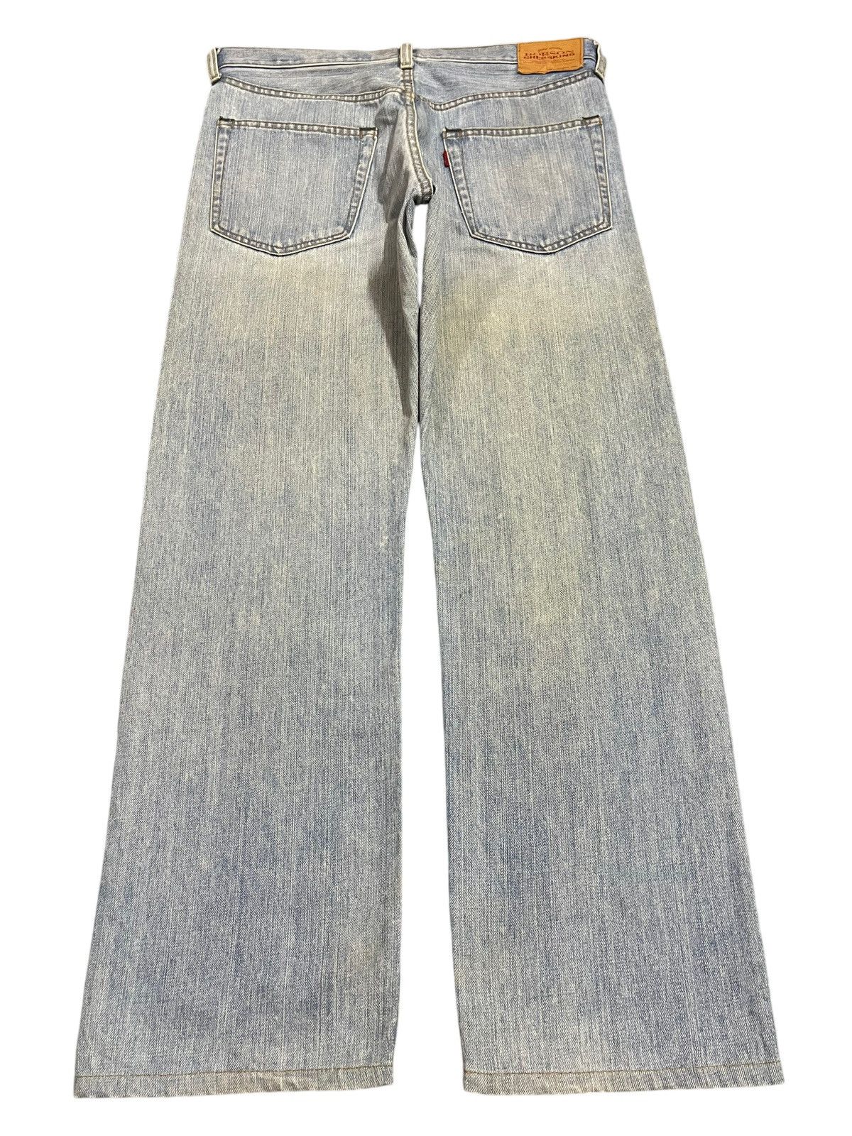 Japanese Brand Vintage Japanese Brand Blue Mud Wash Style Loose Jeans Size US 33 - 2 Thumbnail