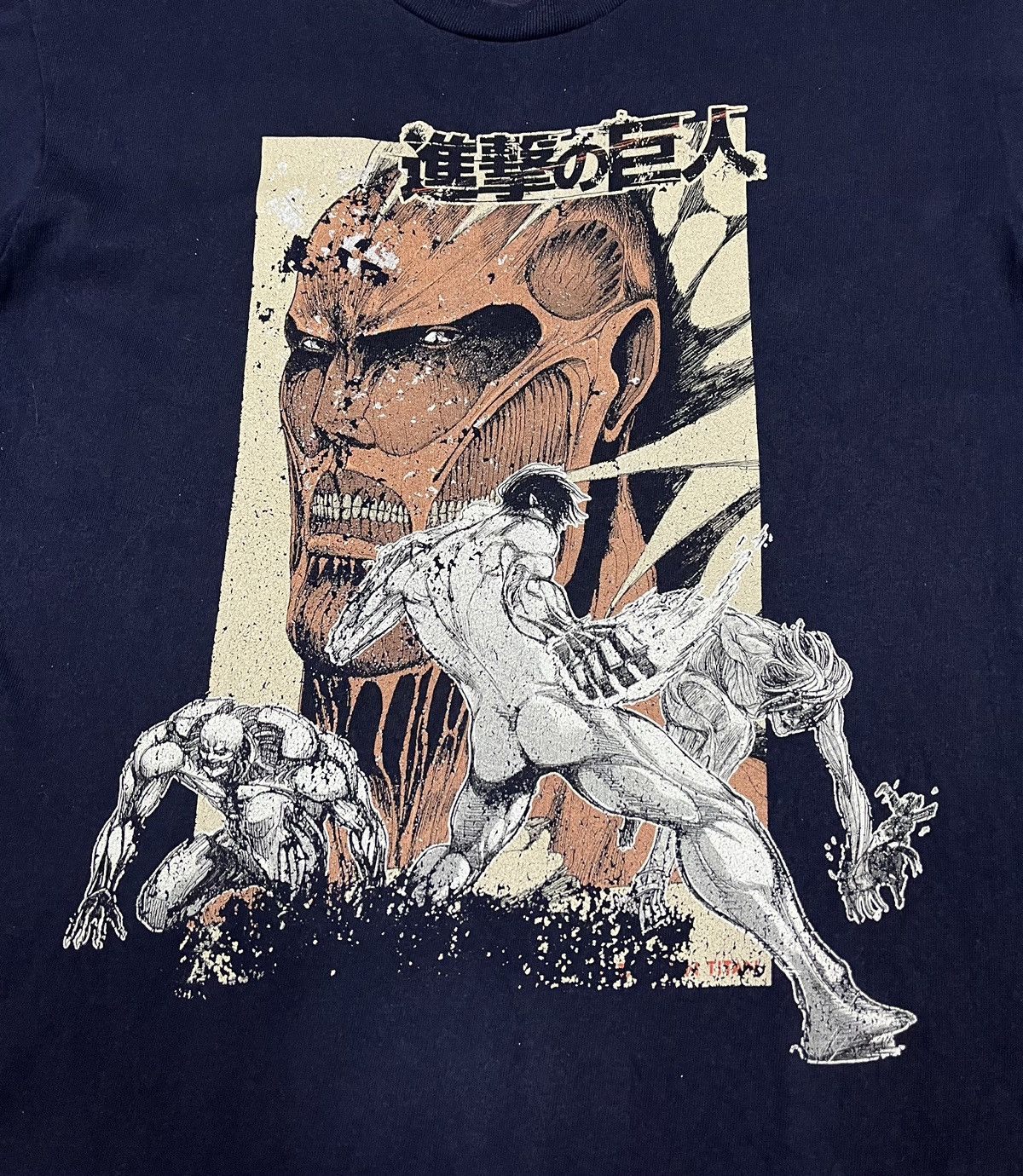 Japanese Brand Anime Rare Design Print T Shirt