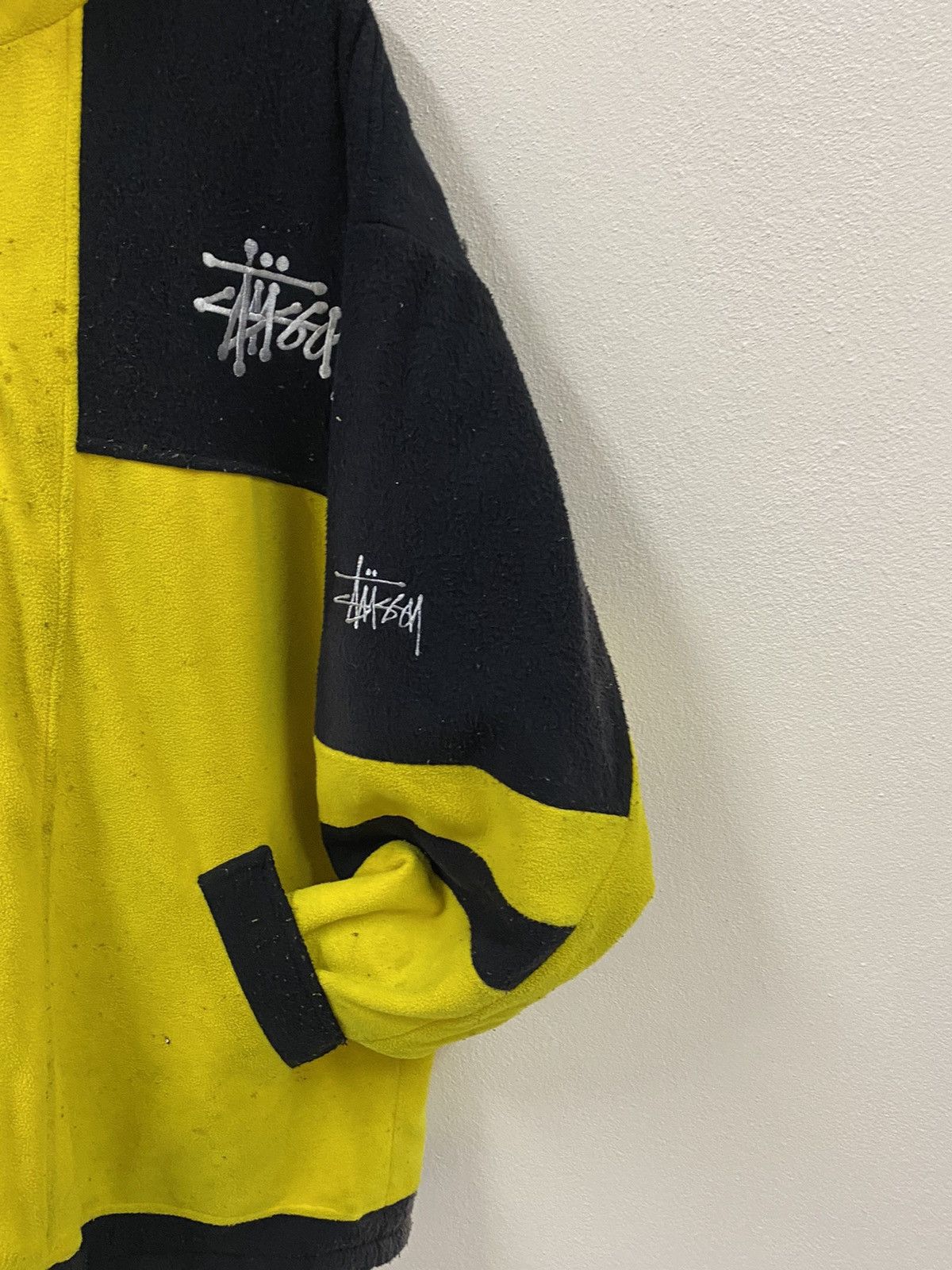 Stussy Vtg Stussy Fleece Jacket Big Logo Size US XL / EU 56 / 4 - 7 Thumbnail