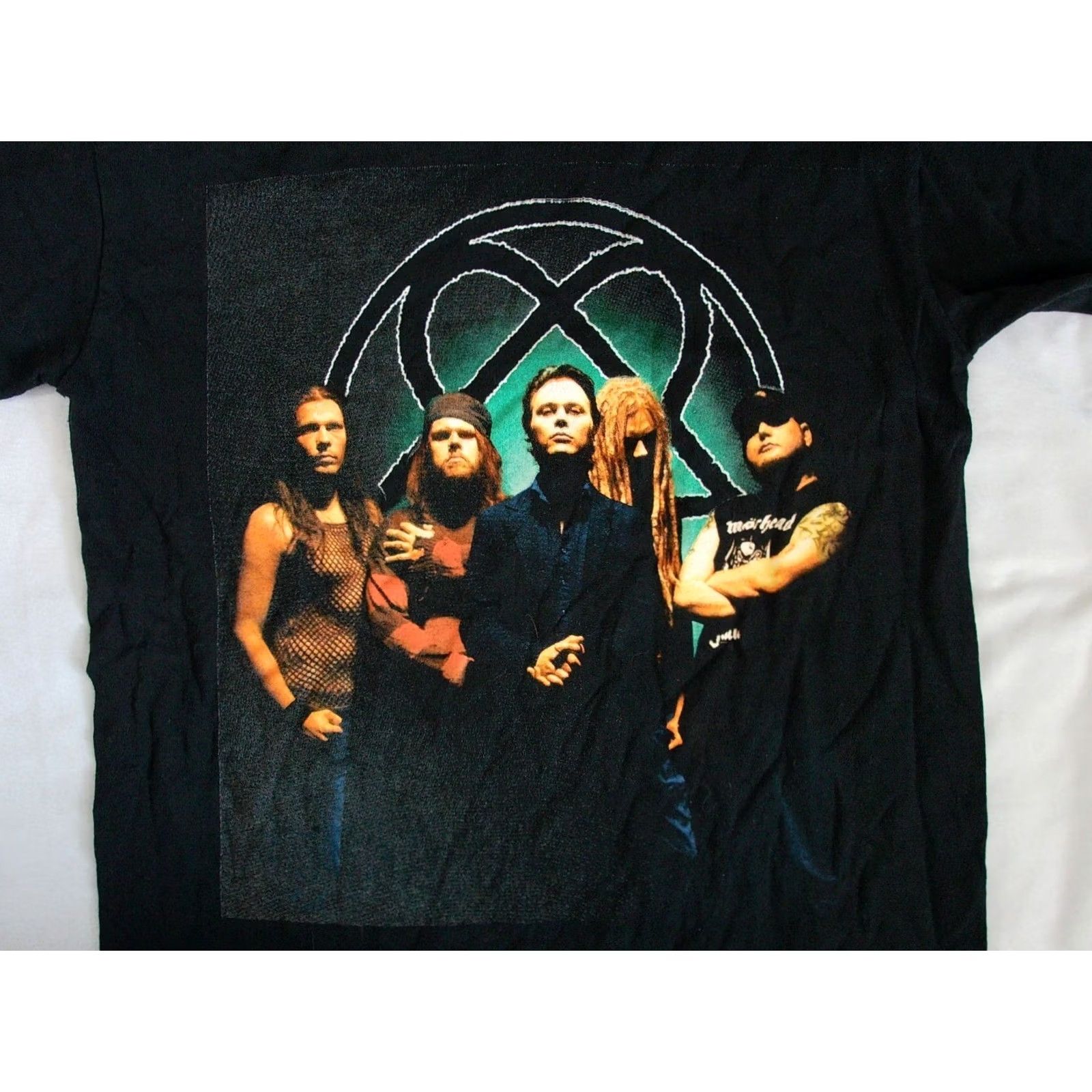 Anvil HIM 2005 Fall Tour T-Shirt Mens Small VTG Graphic Print Double-Sided Black Cotton Anvil Crew Neck Short Sleeve Band Rock Metal J15 Size US S / EU 44-46 / 1 - 3 Thumbnail