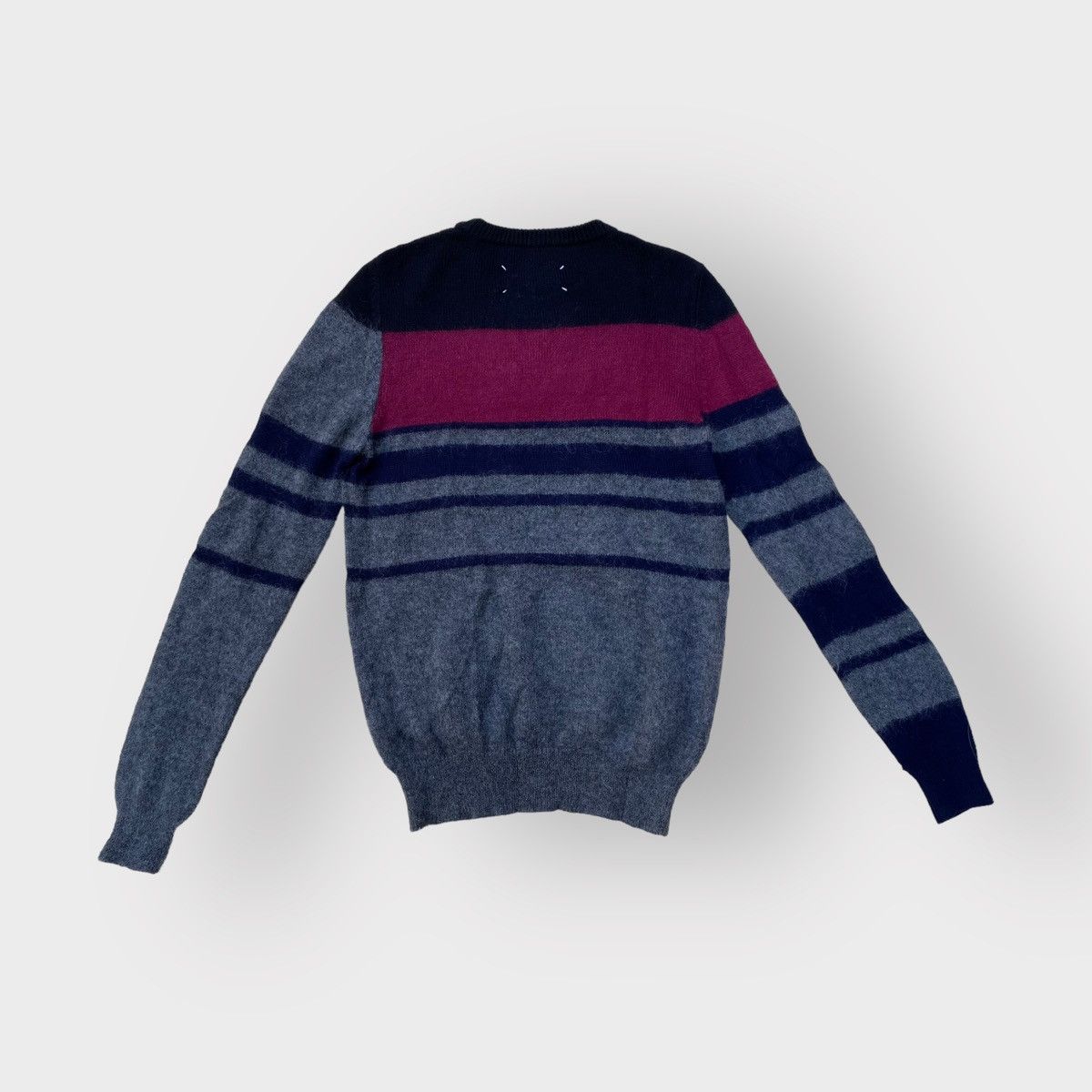 Maison Margiela Fall15 Color Block Mohair Sweater Size US M / EU 48-50 / 2 - 2 Thumbnail