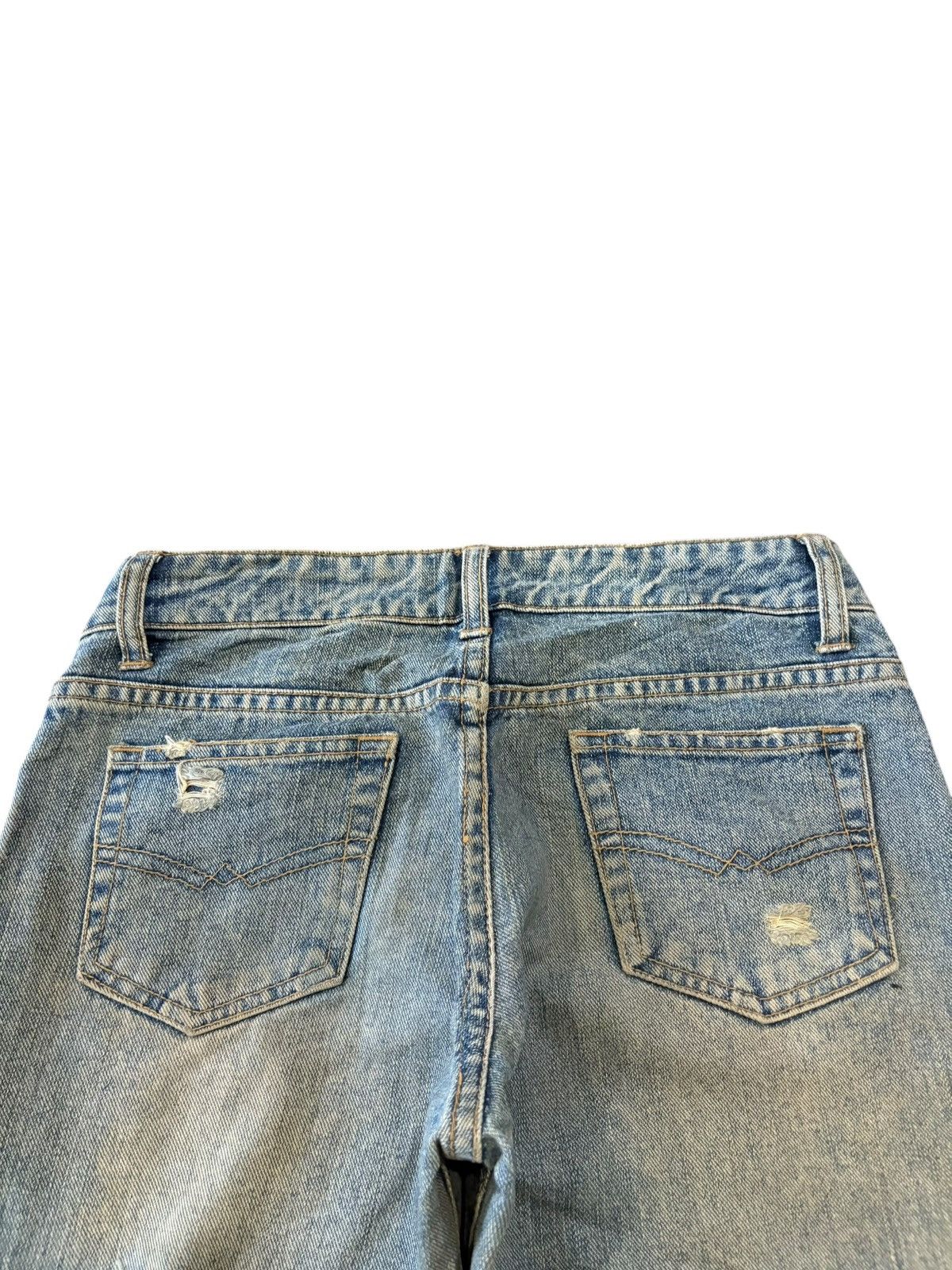Hysteric Glamour Vintage Japanese Brand Mud Wash Distressed Flare Jeans Size US 28 / EU 44 - 8 Thumbnail