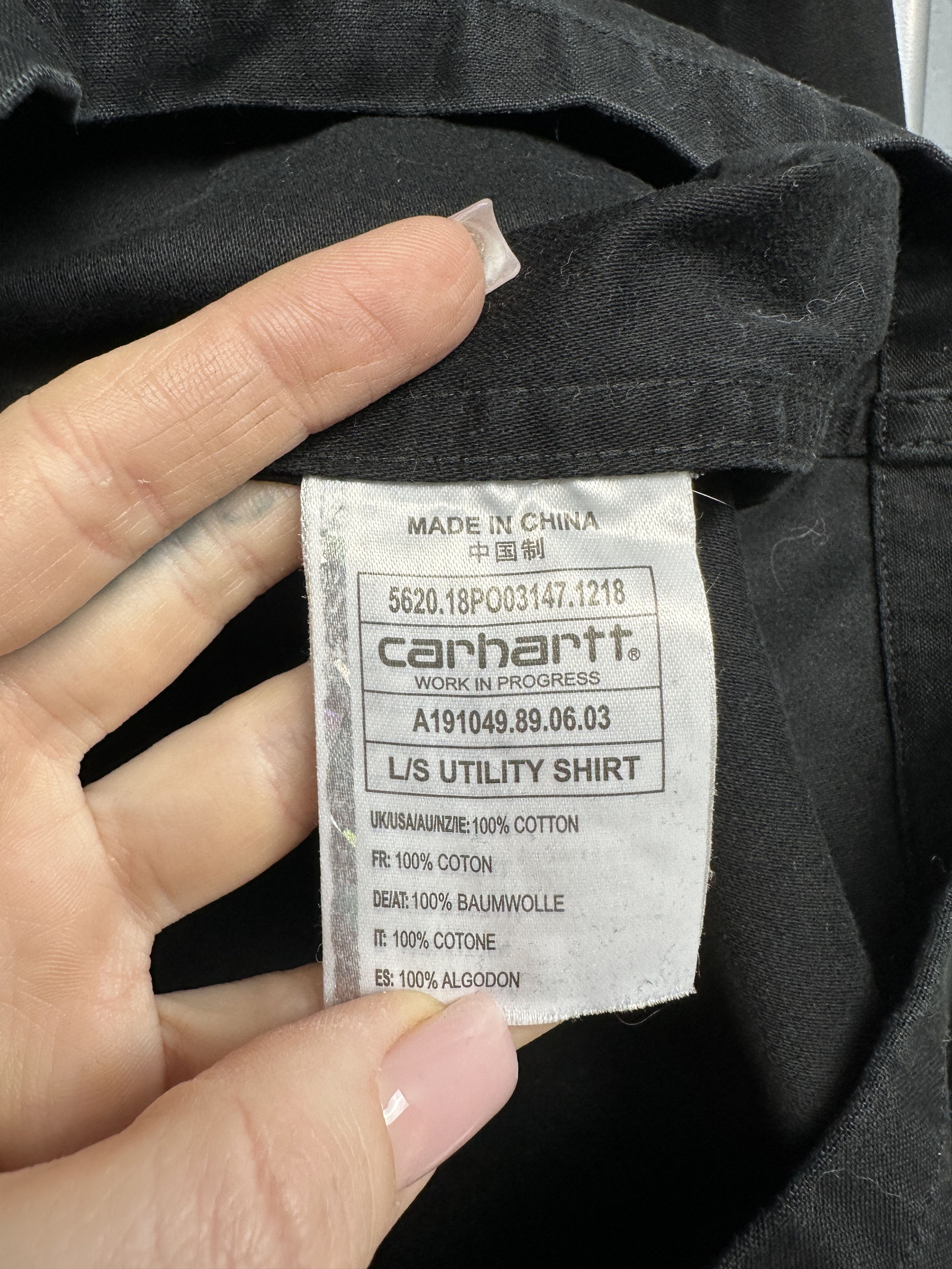 Carhartt Wip Carhartt WIP Utility Shirt Mens Cargo Jacket Size US XL / EU 56 / 4 - 5 Thumbnail