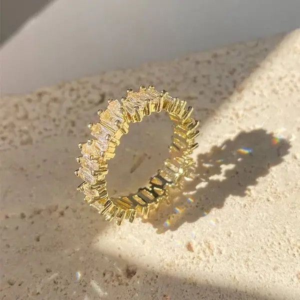 Japanese Brand × Vintage Women's ring with stones Size ONE SIZE - 1 Thumbnail