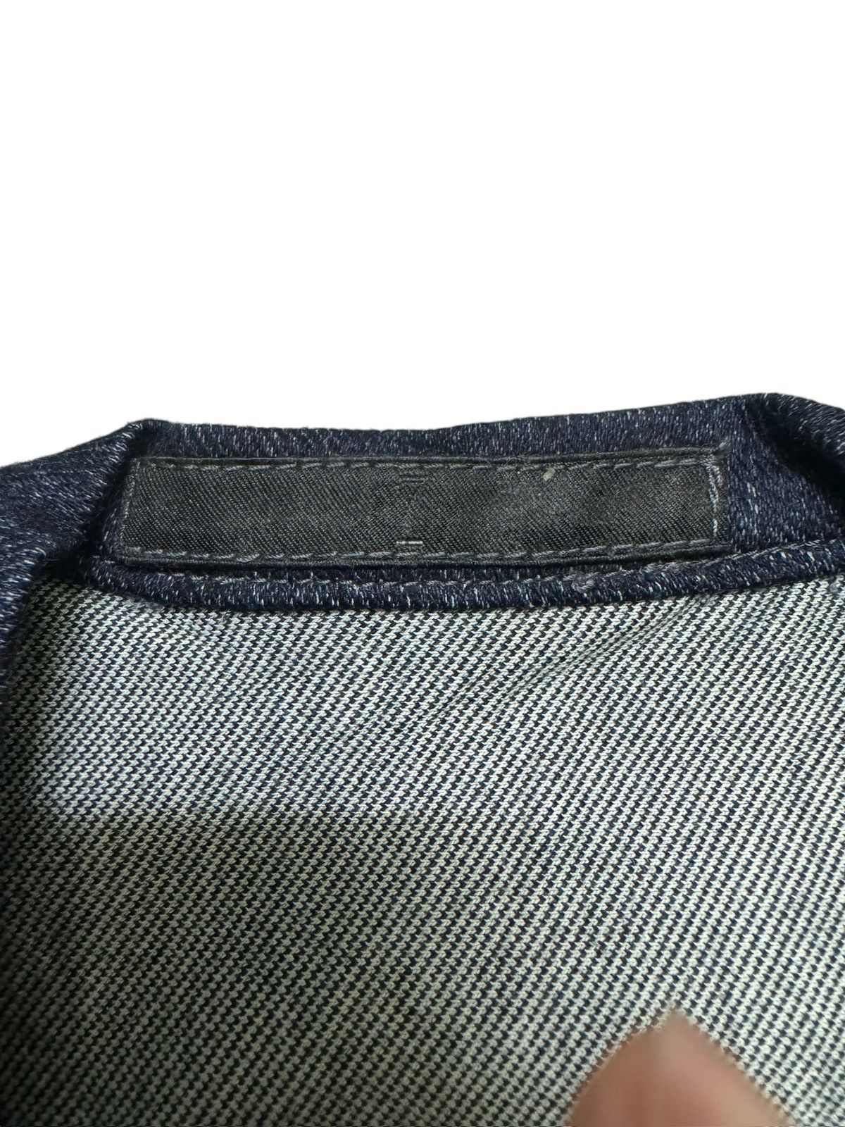 Japanese Brand × Julius julius_7 2010 goth ik; denim overshirt jacket sample Size US M / EU 48-50 / 2 - 6 Thumbnail