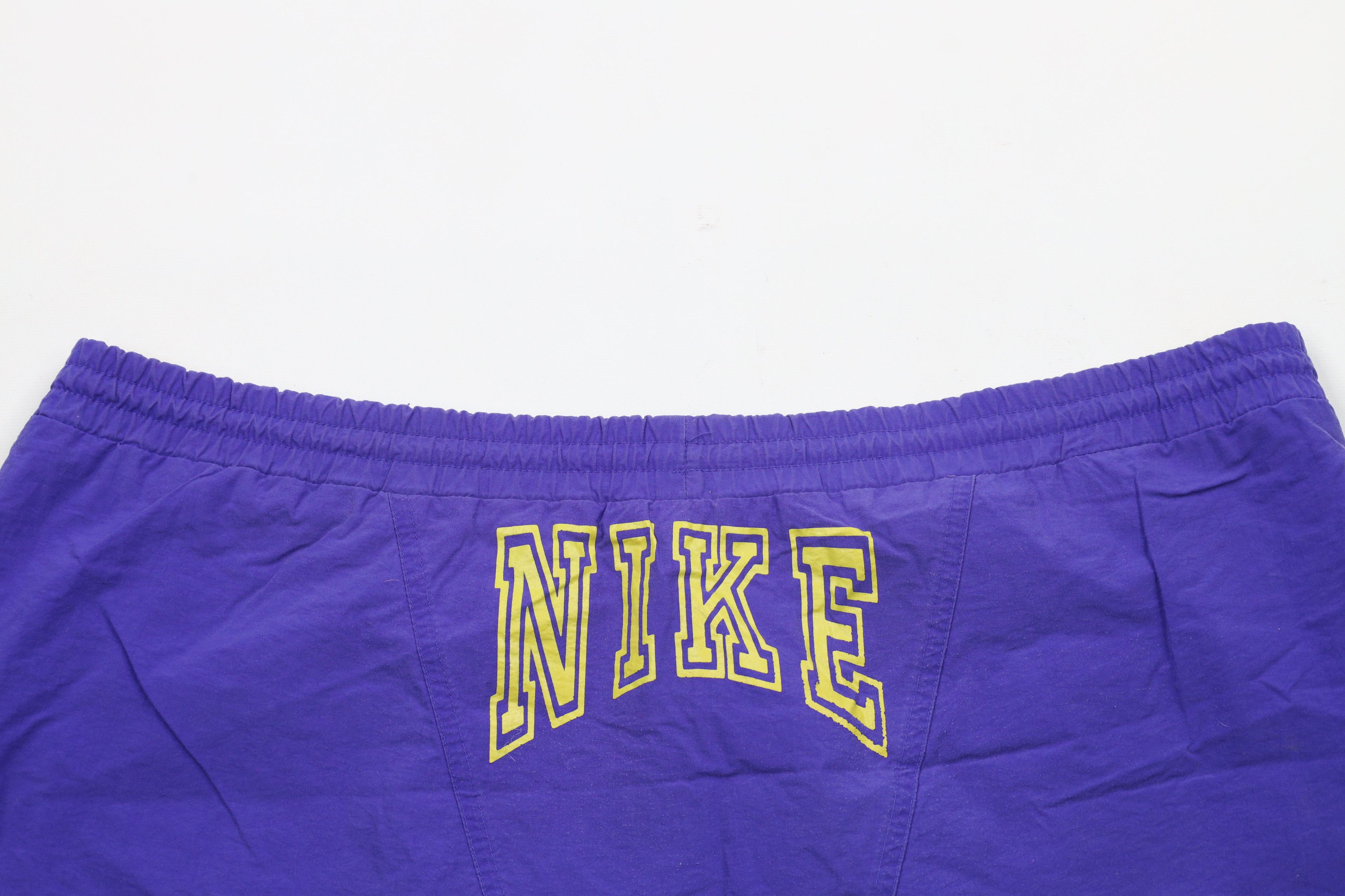 Nike × Vintage Vintage 90s Nike Block Above Knee Shorts LA Lakers AS IS Size US 34 / EU 50 - 11 Thumbnail
