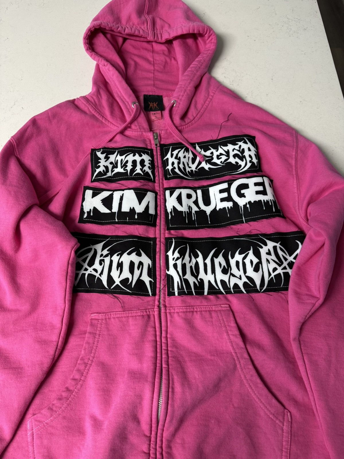 Kim Krueger a personal connection zip up | Grailed