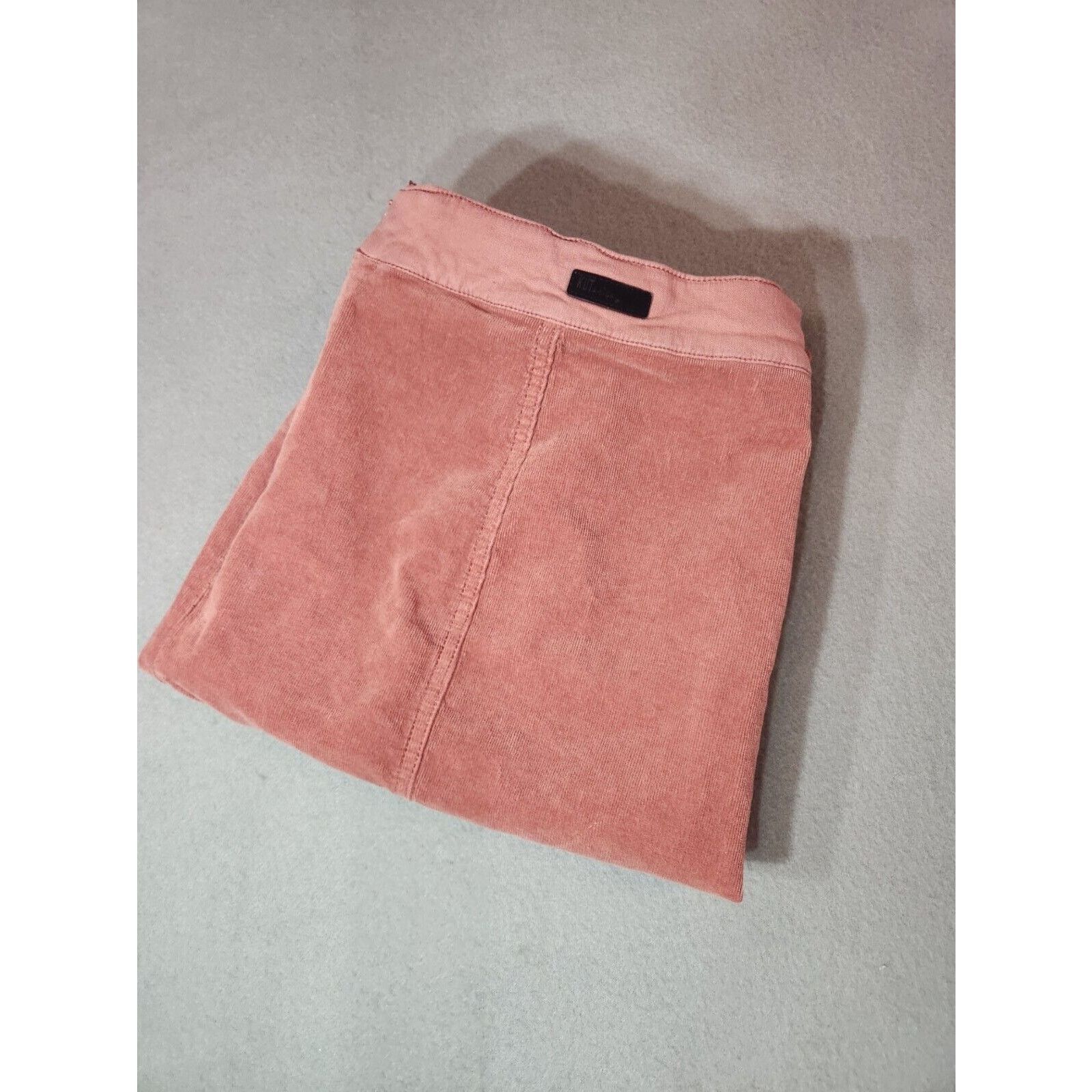 Other Kut From The Kloth Kinsie A Line Pink Clay Blush Corduroy Size 34" / US 12 / IT 48 - 2 Thumbnail