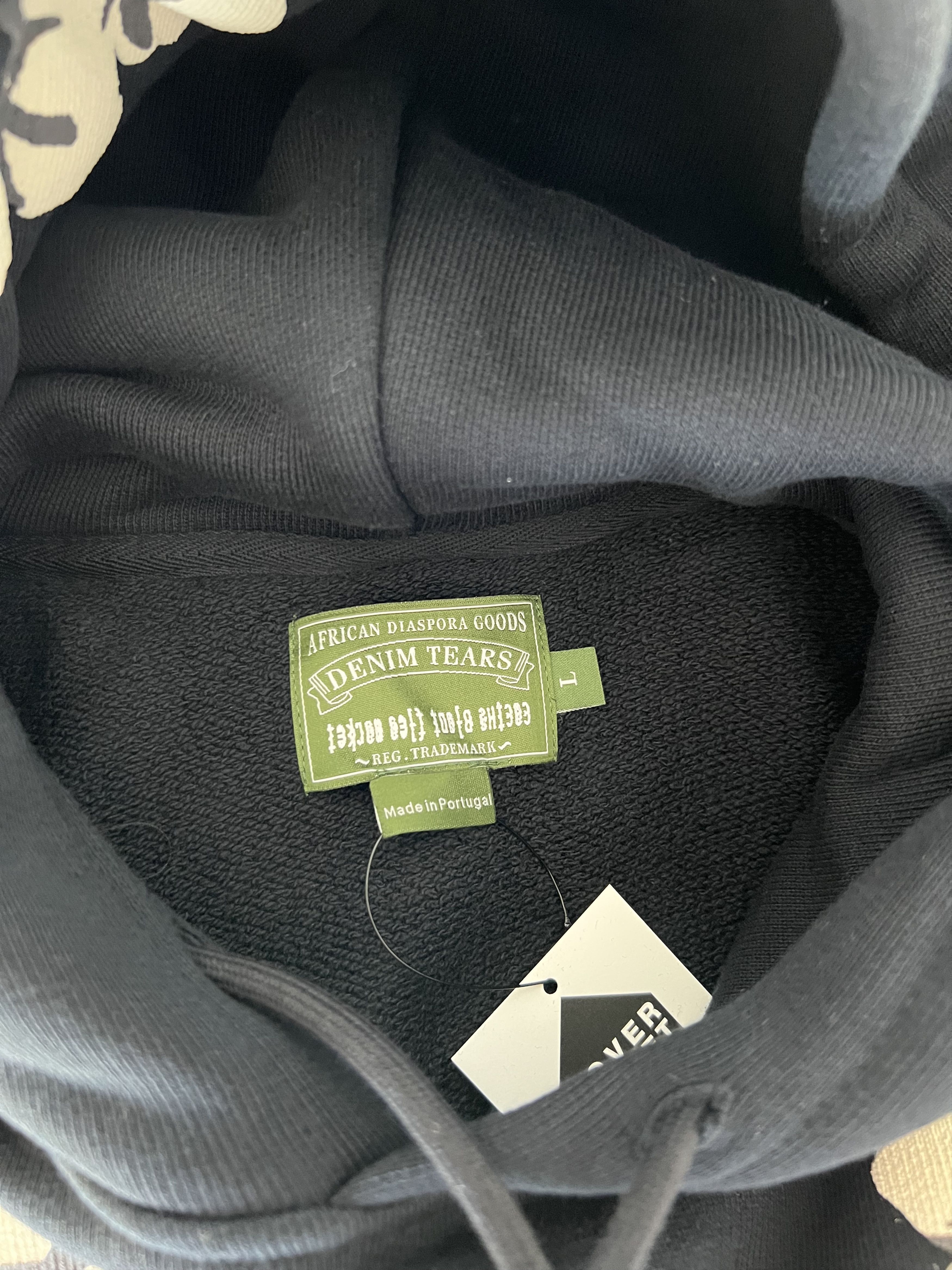 Cactus Plant Flea Market × DENIM TEARS CPFM Denim Tears Cotton Wreath Sweatsuit in Black Size US L / EU 52-54 / 3 - 10 Thumbnail