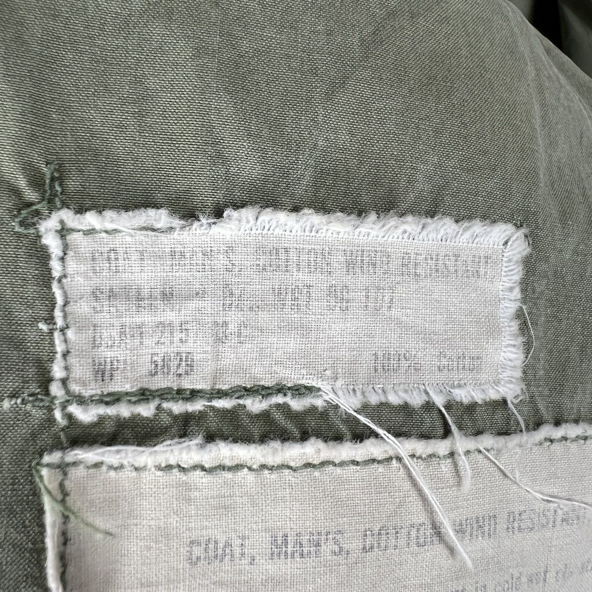Vintage Vintage M-51 OG 107 SATEEN FIELD JACKET CROWN ZIPPER Size US XS / EU 42 / 0 - 12 Thumbnail