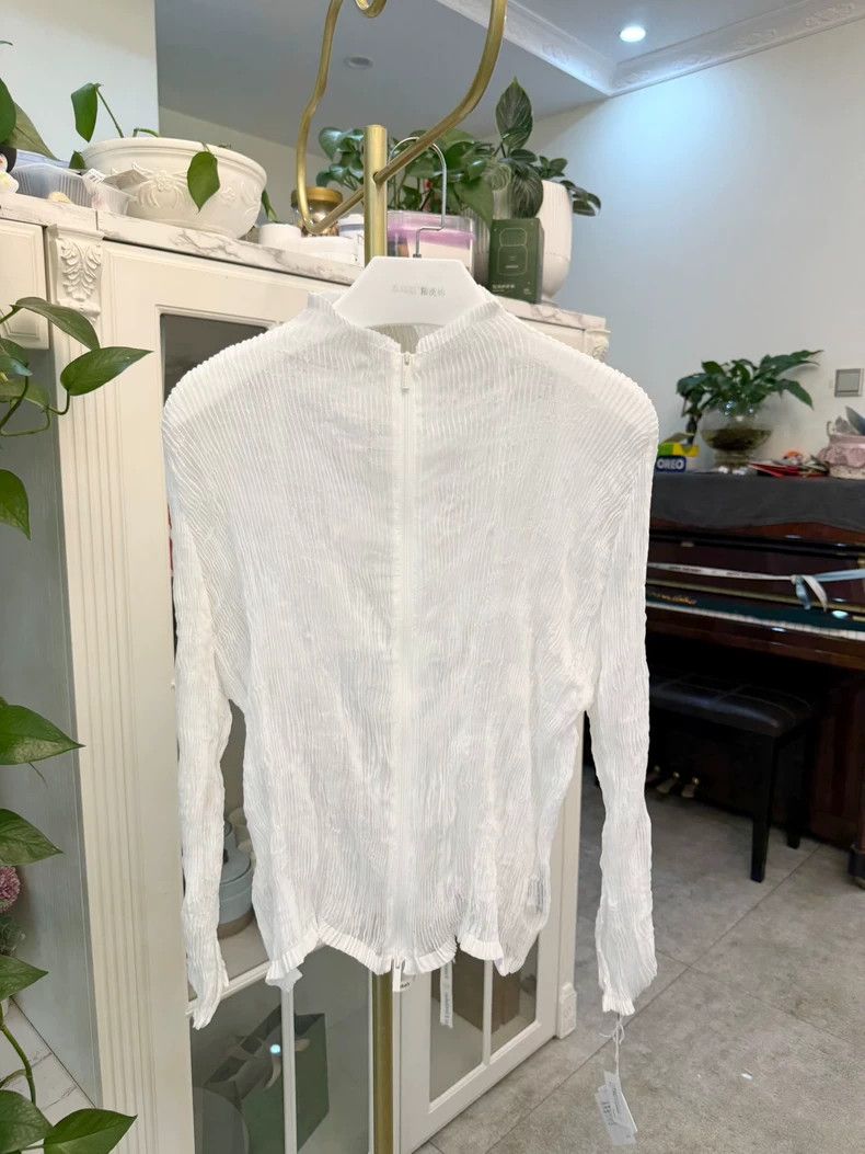 Issey Miyake issey miyake size:2 Willow cardigan 2506-Nextarrow Size XXS / US 00 / IT 34 - 3 Thumbnail