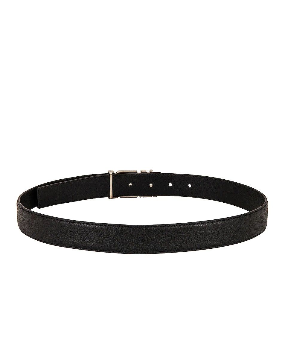 Amiri o1w1db10525 Size: 90 / Pebbled 3cm Belt in Black Size 36 - 2 Thumbnail
