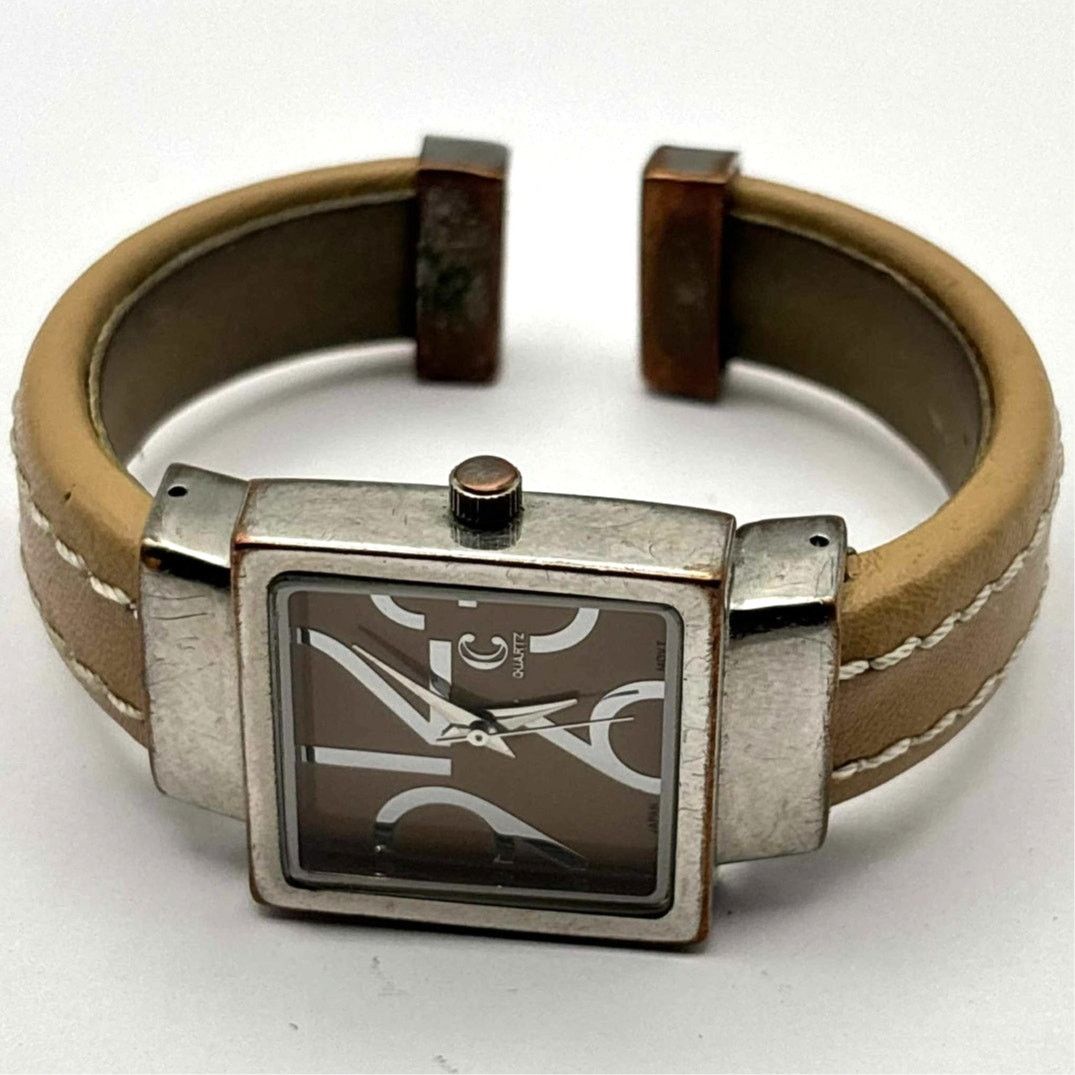 Other Vintage Tan Charming Charlie Cuff Watch Size ONE SIZE - 3 Thumbnail