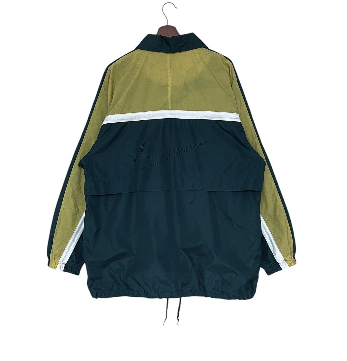 Vintage Vintage Brand Nike Windbreaker Nylon Jacket 1990s Size US XL / EU 56 / 4 - 2 Thumbnail