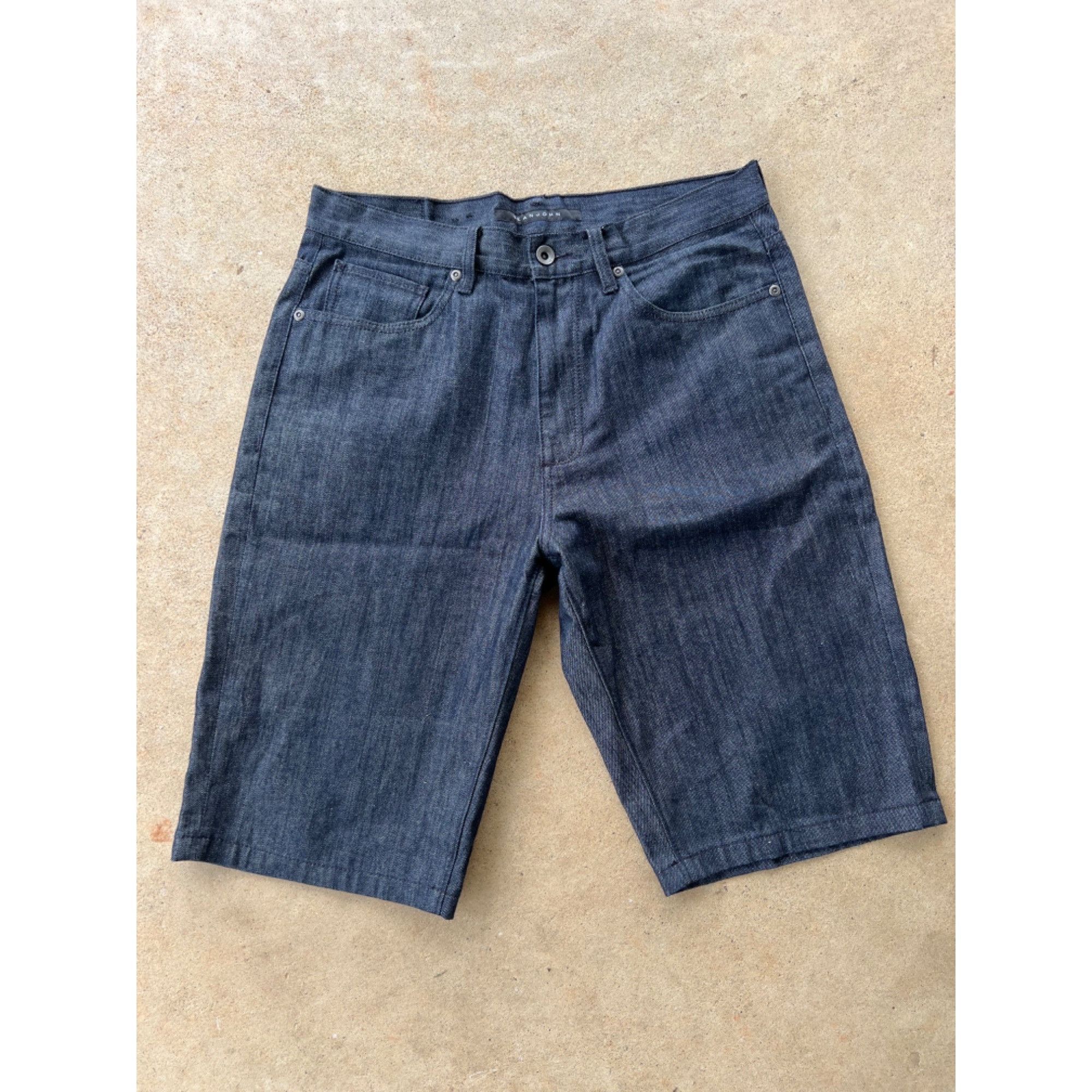 Sean John Vintage Sean John Mens Denim Shorts Size 34 Dark Wash Jorts Grailed