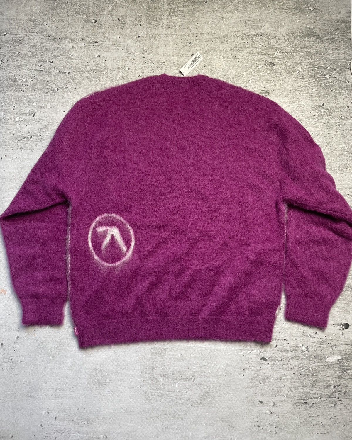Supreme Mohair Sweater \"Purple Mélange\" Supreme Mohair Sweater 