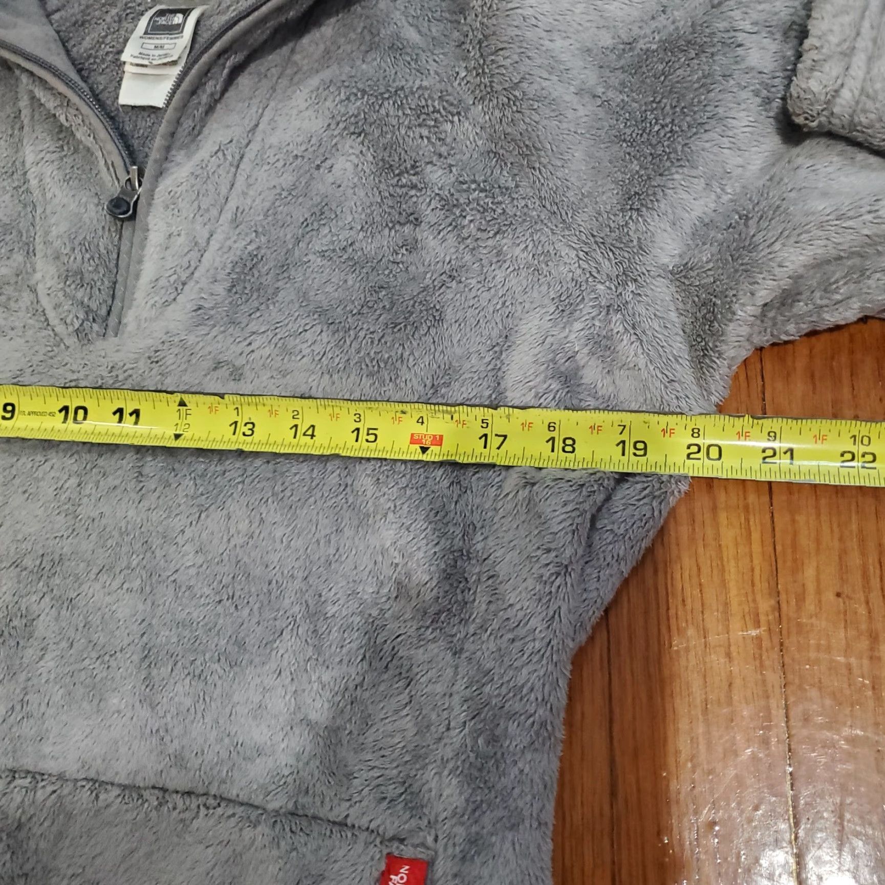 The North Face The North Face Fleece 1/4 Zip Sweatshirt AHPM Grey Women’s M Mid-Length Long Sleeve Zip Solid Embroidered Logo Outdoor Classic Sports 1/4 Zip Womens Size M / US 6-8 / IT 42-44 - 7 Thumbnail