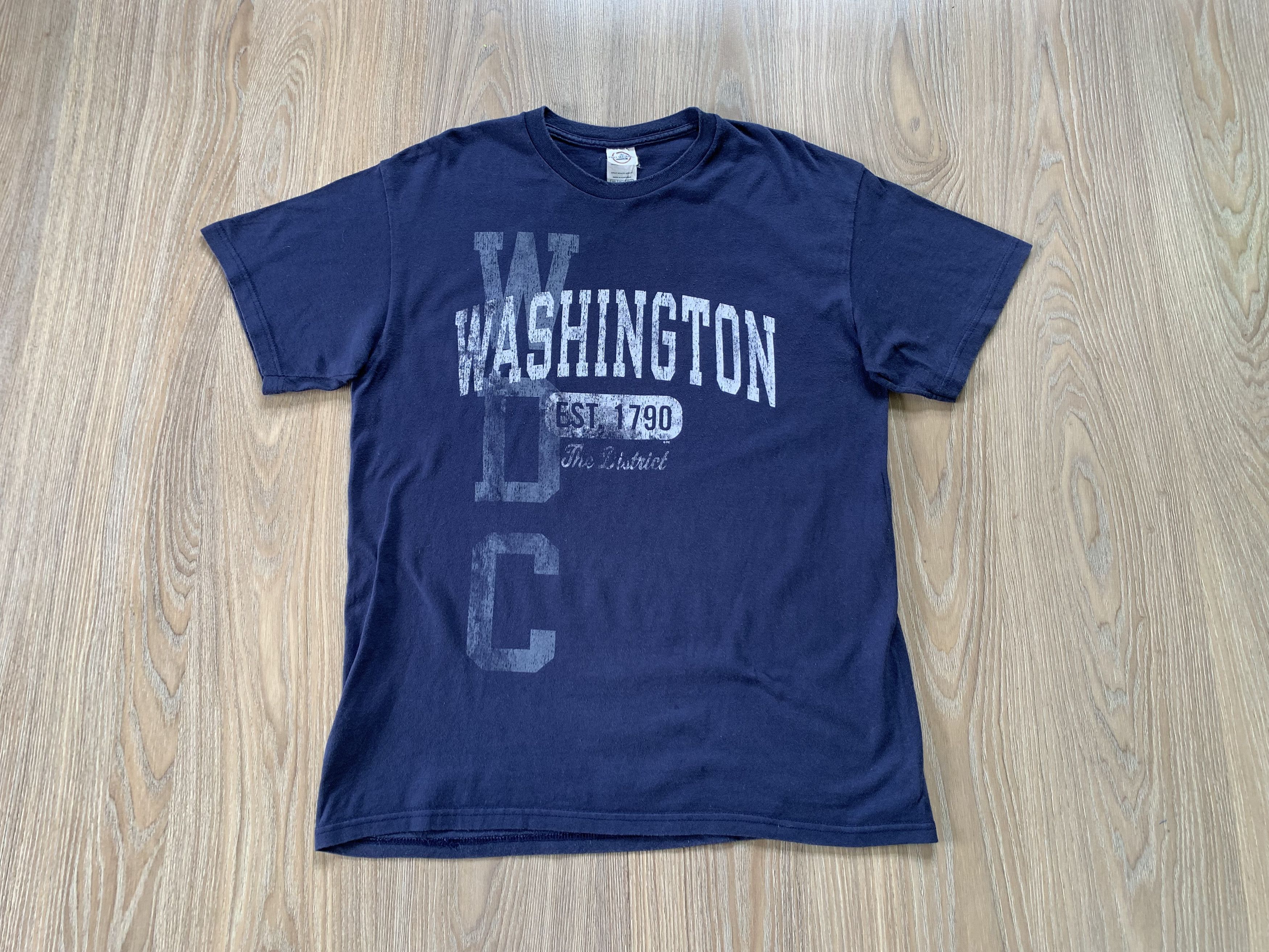 Delta × Vintage Delta Vintage Washington Printed T-Shirt Size US L / EU 52-54 / 3 - 2 Thumbnail