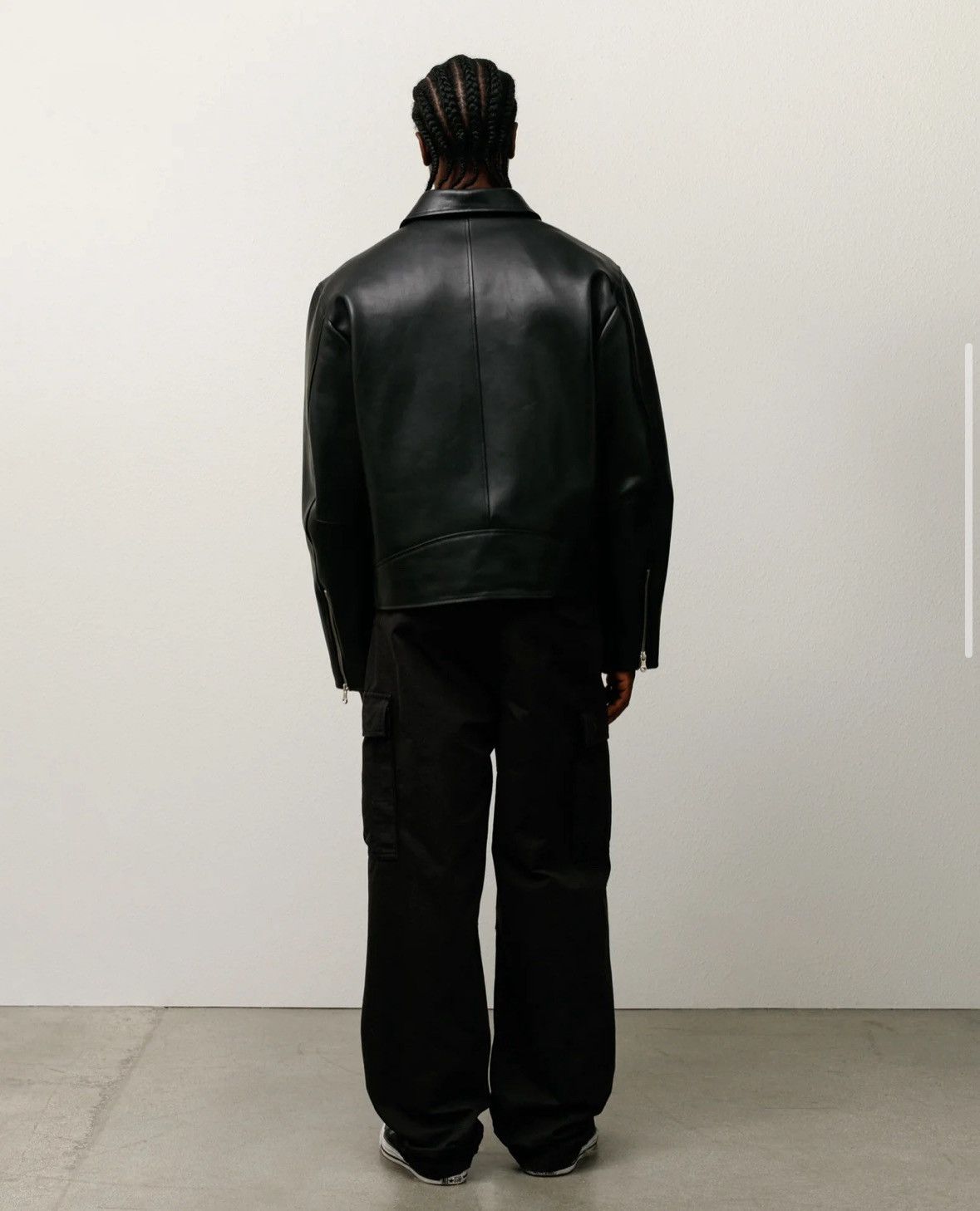 Stussy Stussy leather biker jacket size small Size US S / EU 44-46 / 1 - 5 Thumbnail
