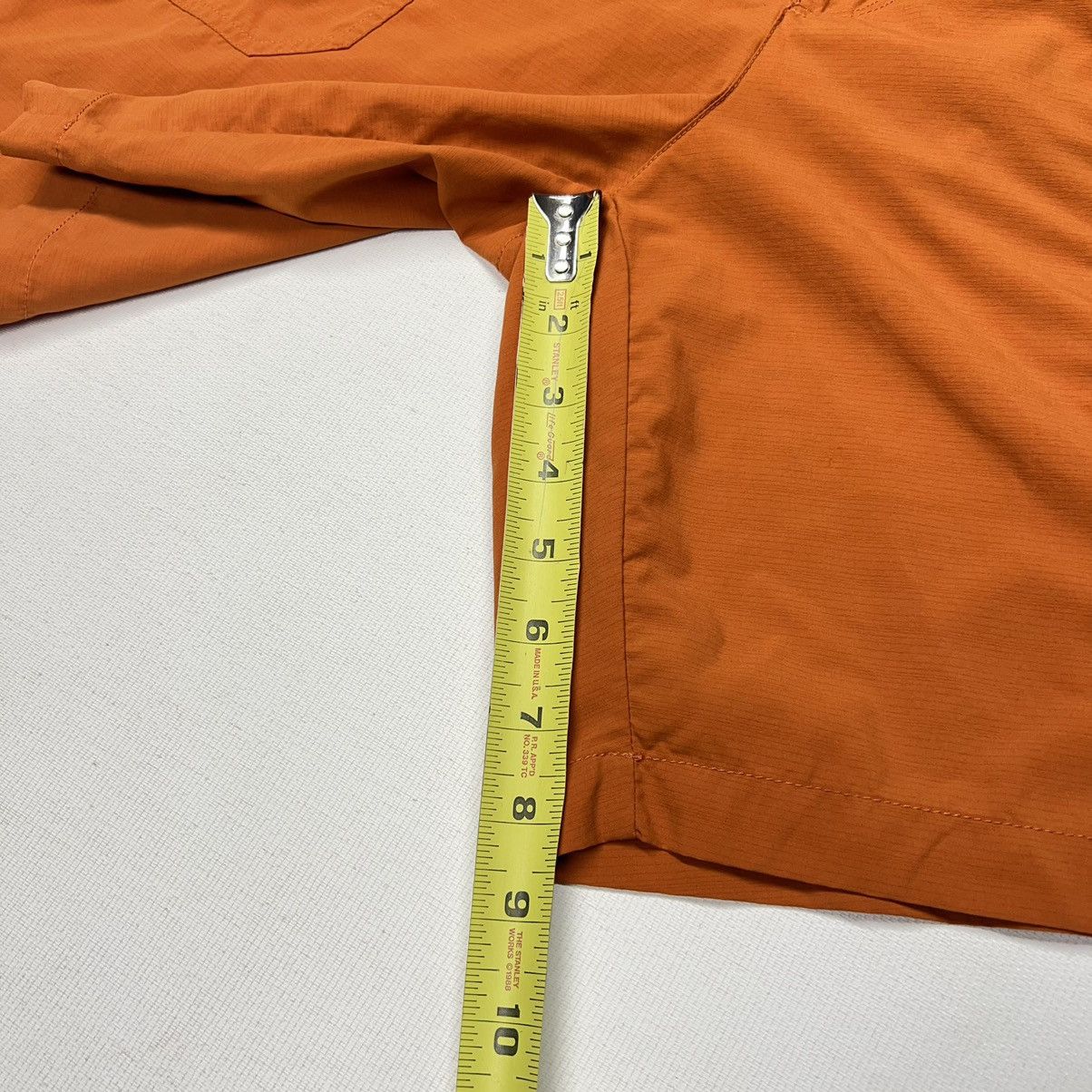 L.L. Bean × Vintage LL Bean Shorts Regular Orange Nylon Lined Belted Pockets Size US 36 / EU 52 - 18 Thumbnail