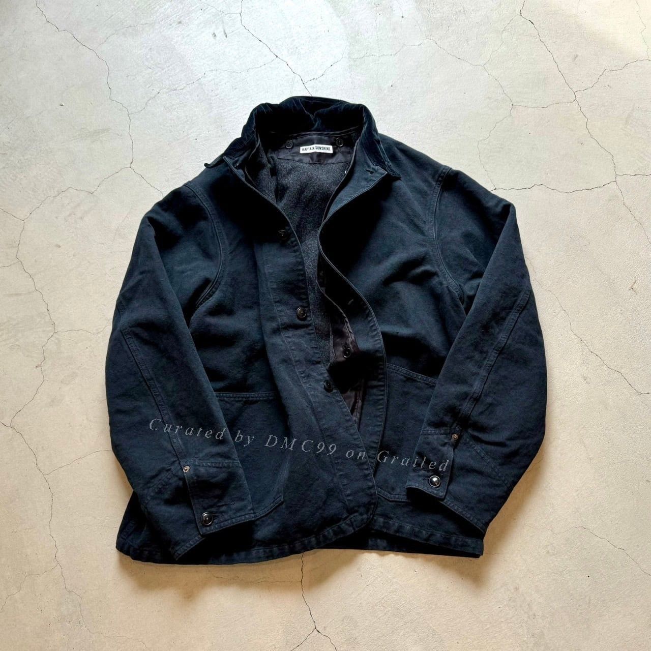 Kaptain Sunshine Kaptain Sunshine Forester Jacket Faded Black Size US XXS / EU 40 - 1 Thumbnail