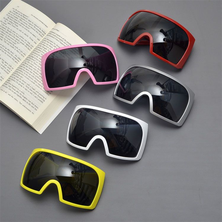 VIBE Modern Street ins style custom avant-garde sunglasses Size ONE SIZE - 5 Thumbnail