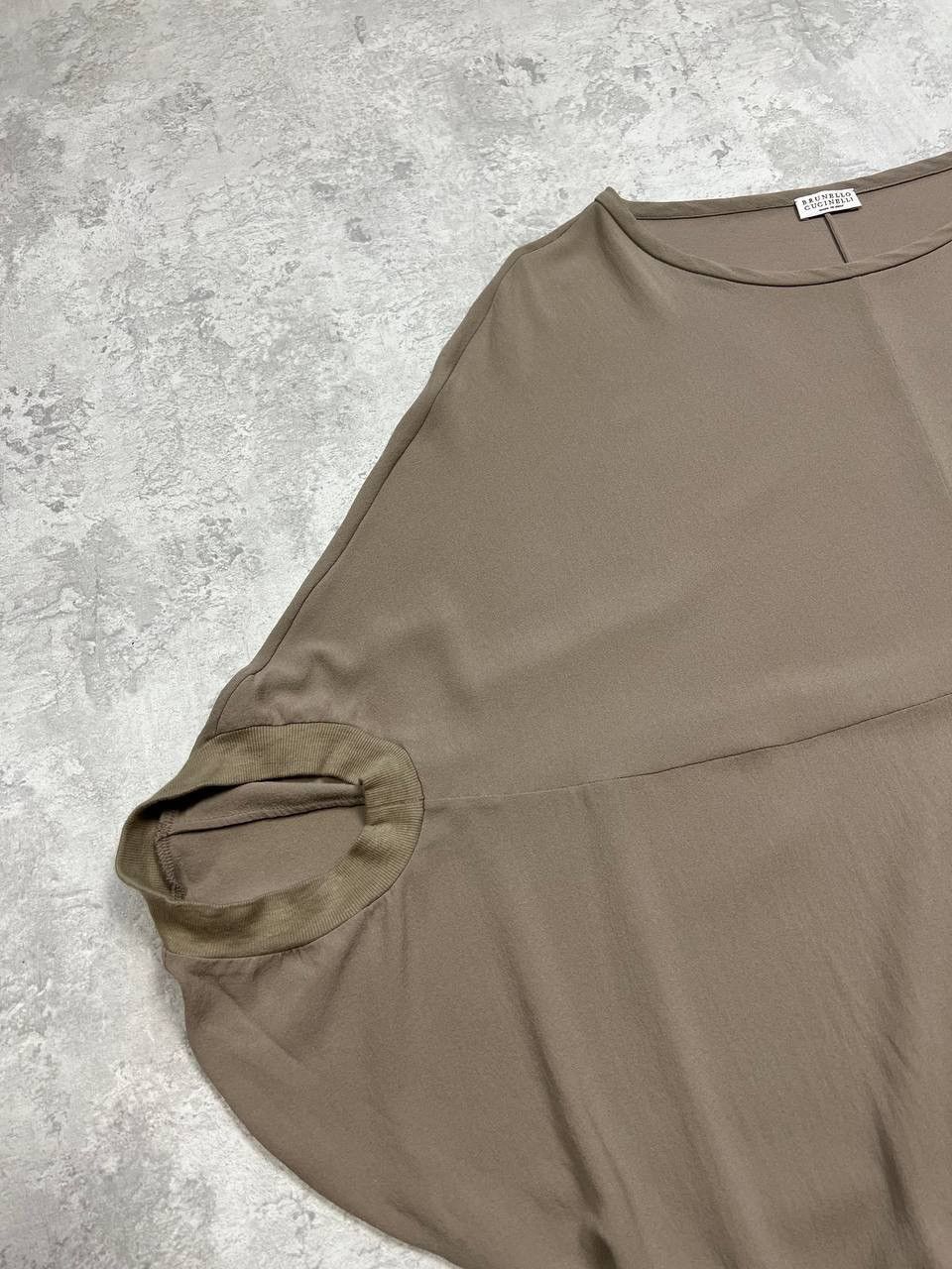 Brunello Cucinelli RARE Brunello Cucinelli Beige oversize shirt Size XL / US 12-14 / IT 48-50 - 4 Thumbnail