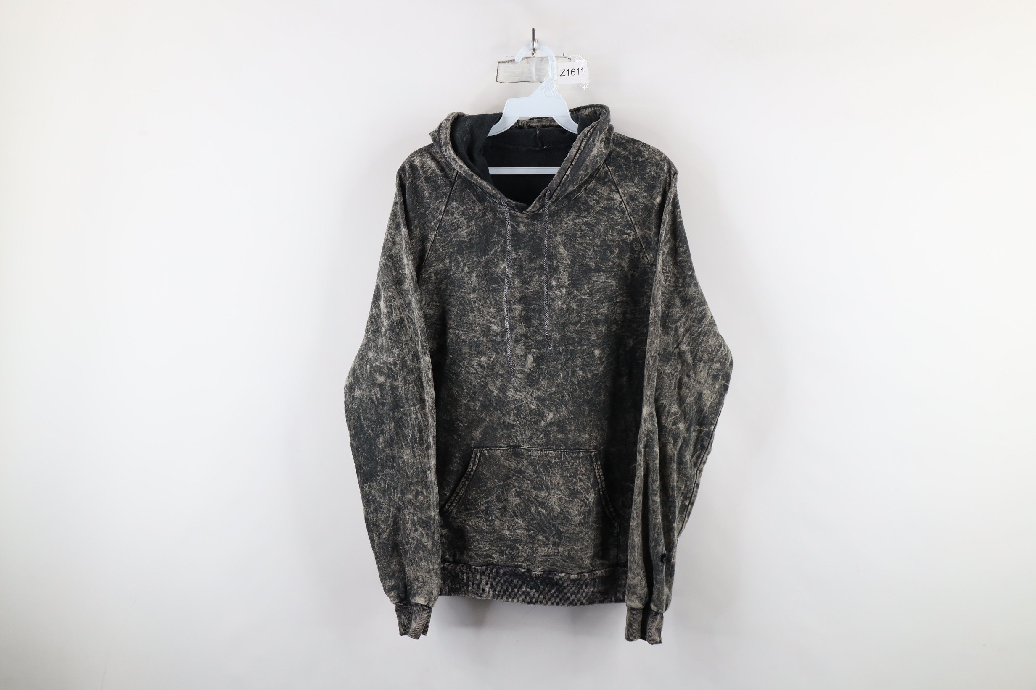 国内で当店のみ Hell System - SPLASH DISTRESSED WASHED HOODIE HELL SYSTEM] SPLASH DISTRESSED WASHED HOODIE - BCAESAR