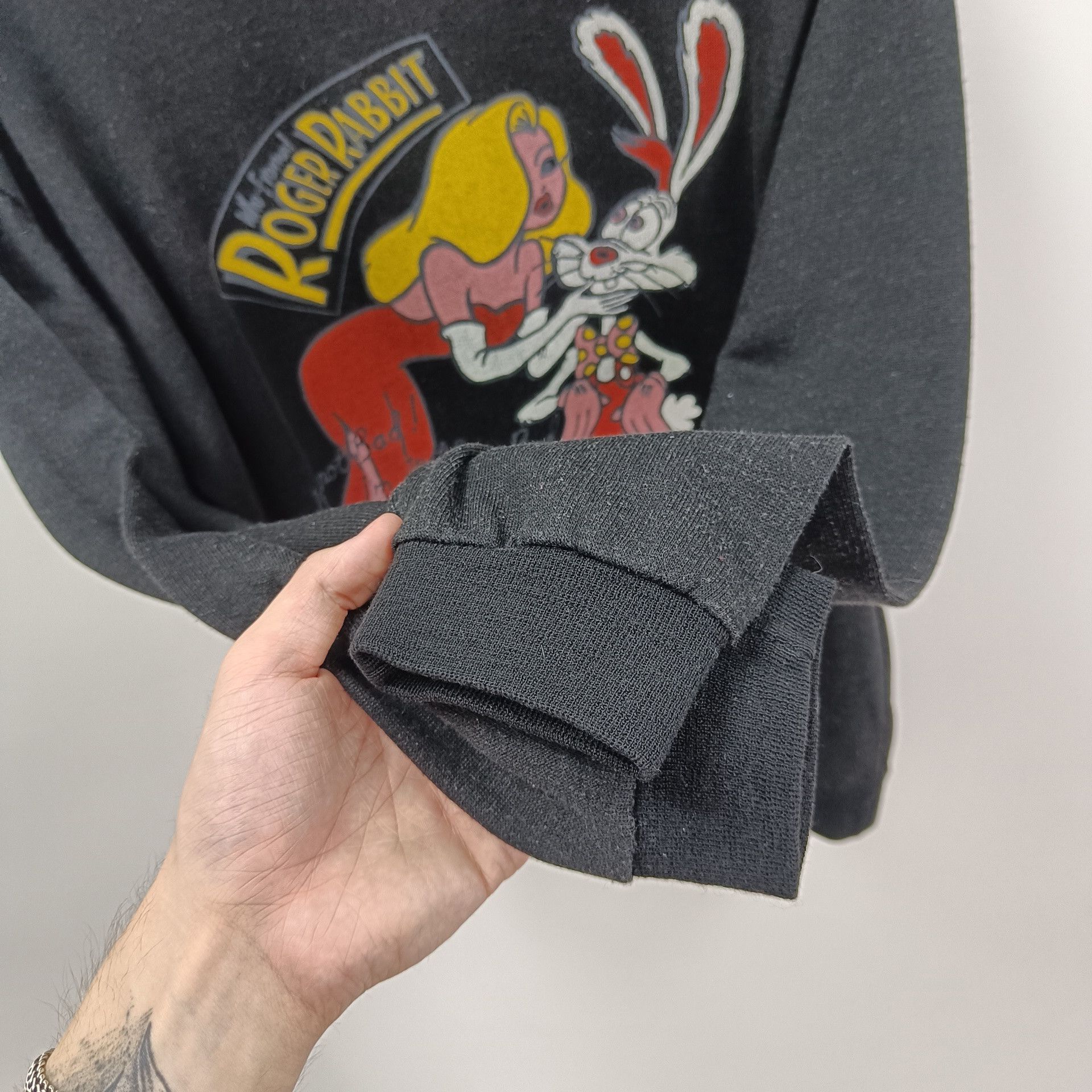 Vintage Vintage 80s Roger Rabbit movie sweatshirt Size US M / EU 48-50 / 2 - 5 Thumbnail