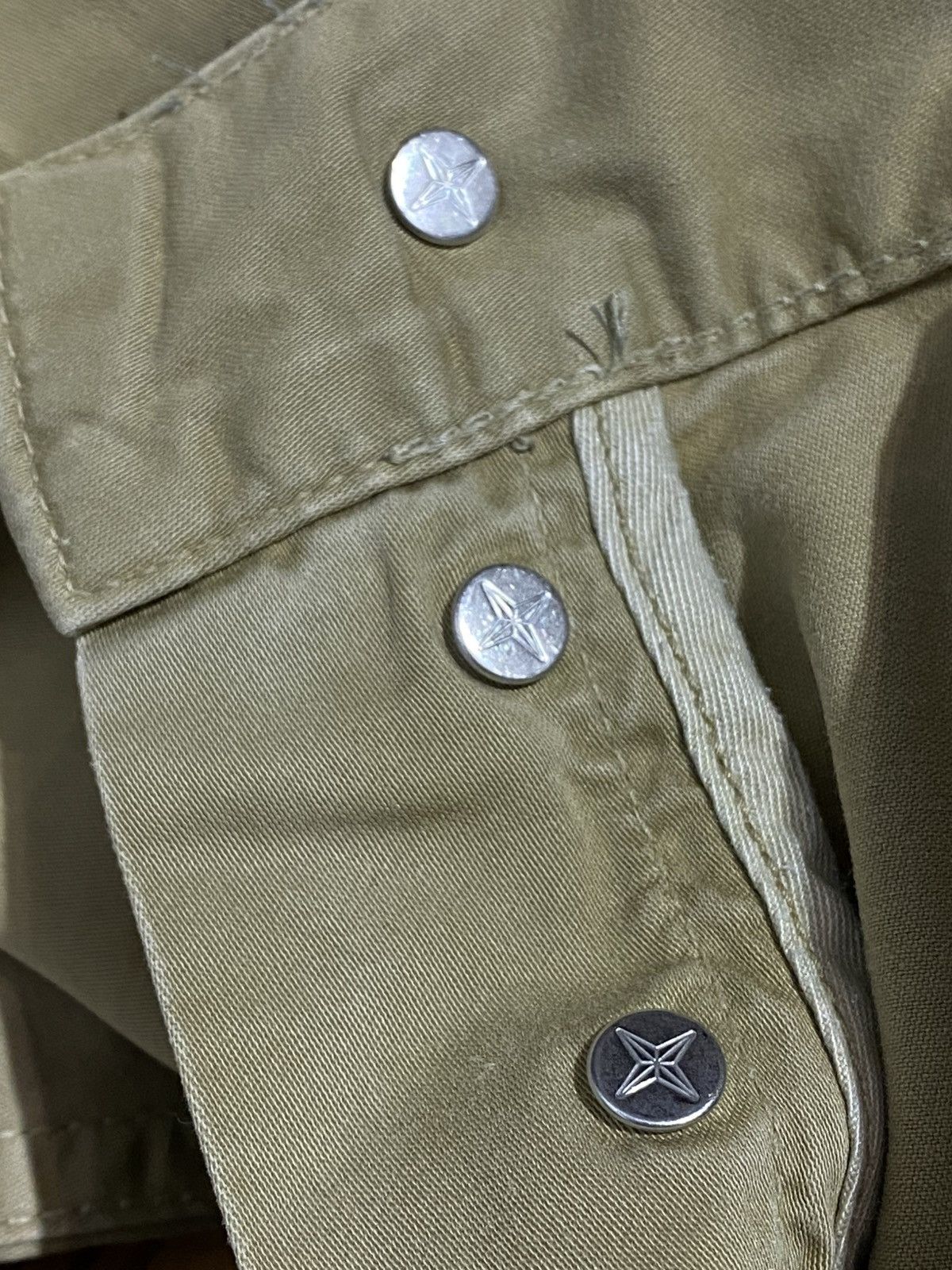 Stone Island Vintage Stone Island Pants Beige Luxury Pants 32x34 Size US 32 / EU 48 - 13 Thumbnail