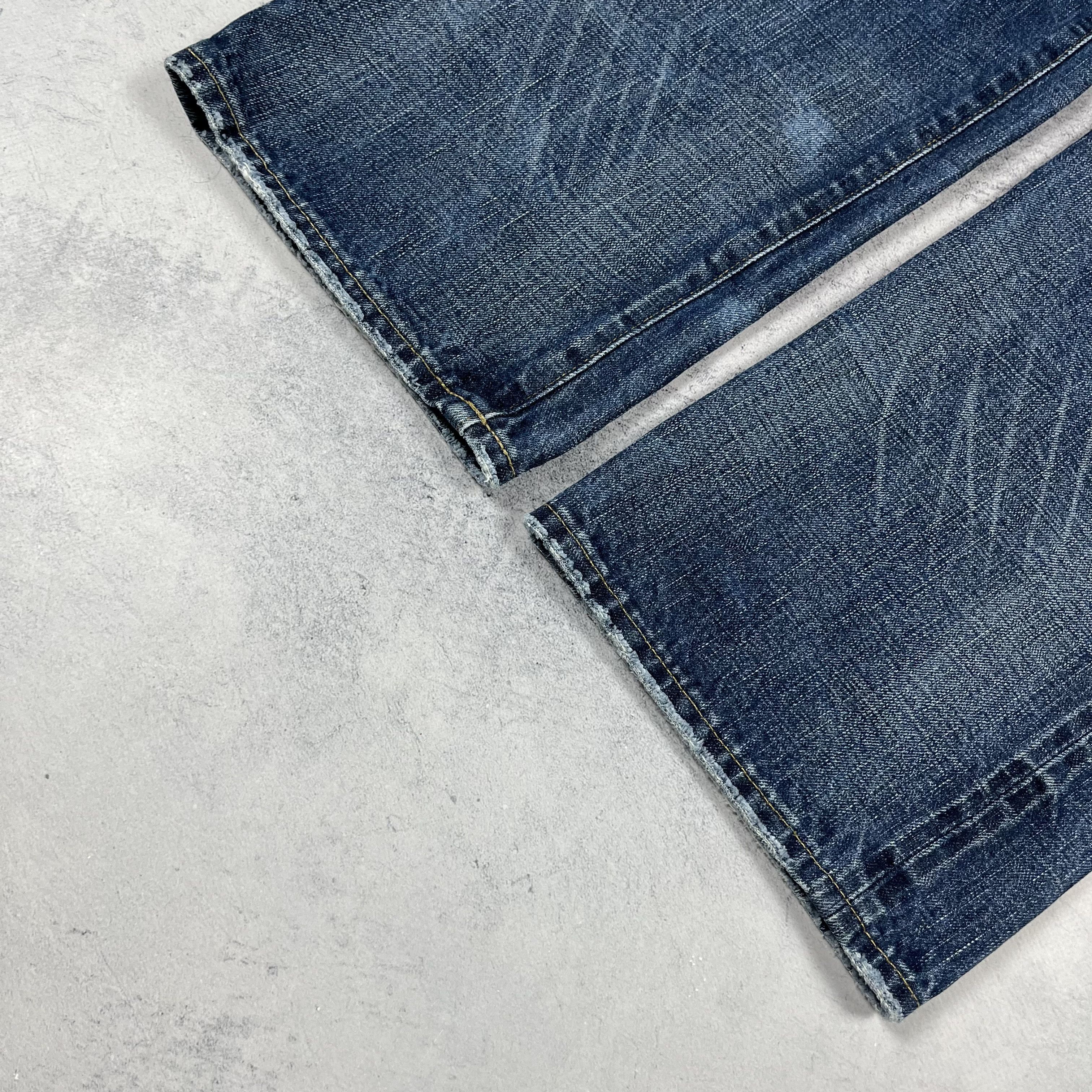 Polo Ralph Lauren Polo Ralph Lauren Selvedge Distressed Denim Jeans Pants Size US 36 / EU 52 - 8 Thumbnail