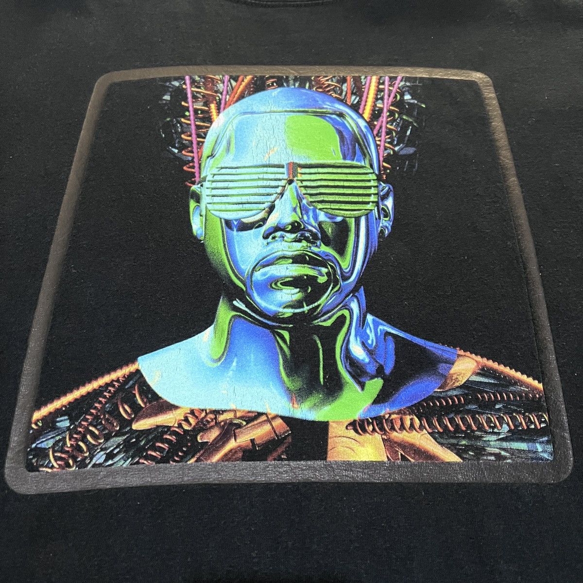 Rap Tees Vintage Y2K Kanye West Glow In The Dark Tour Promo Tee XL Size US XL / EU 56 / 4 - 5 Thumbnail