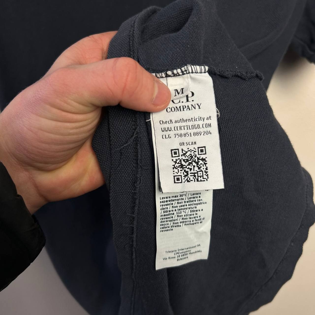 C.P. Company Vintage C.P. Company Small logo basic luxury streetwear polo Size US M / EU 48-50 / 2 - 8 Thumbnail