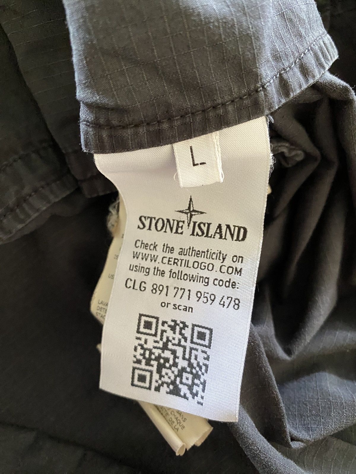 Stone Island Stone Island Black Overshit Multi Pocket Size US L / EU 52-54 / 3 - 6 Thumbnail