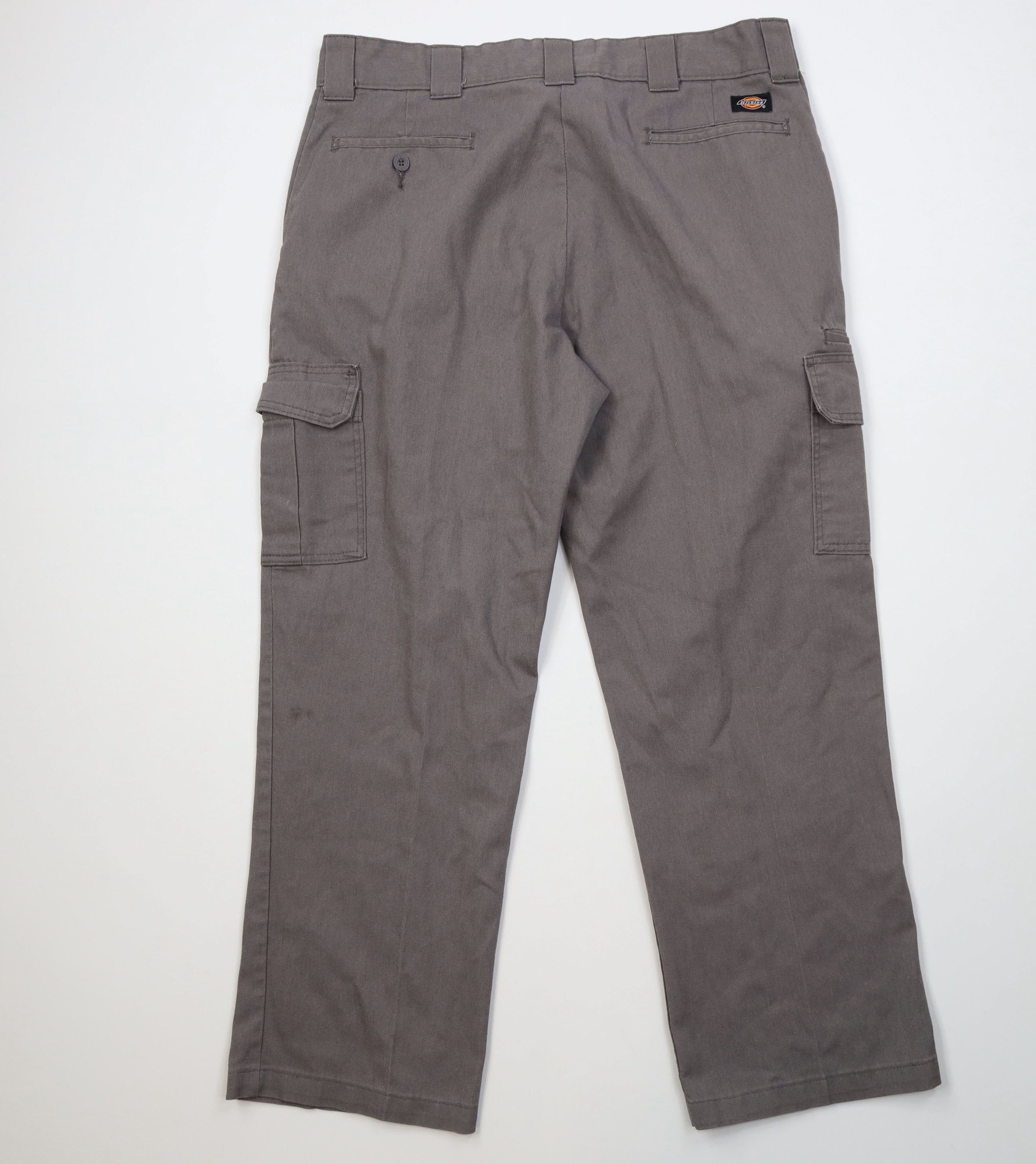 Dickies Vintage Y2K Dickies Straight Wide Leg Cargo Pants Gray Size US 38 / EU 54 - 8 Thumbnail