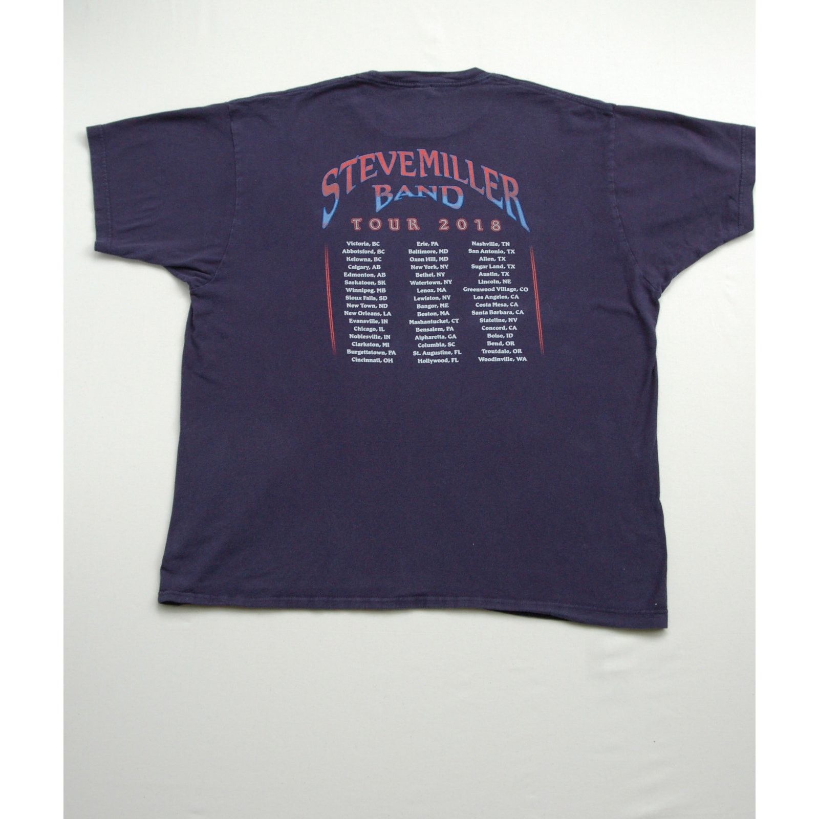 Tultex Steve Miller Band 2018 Summer Tour T | Tultex XL BOXY FIT Size US XL / EU 56 / 4 - 8 Thumbnail