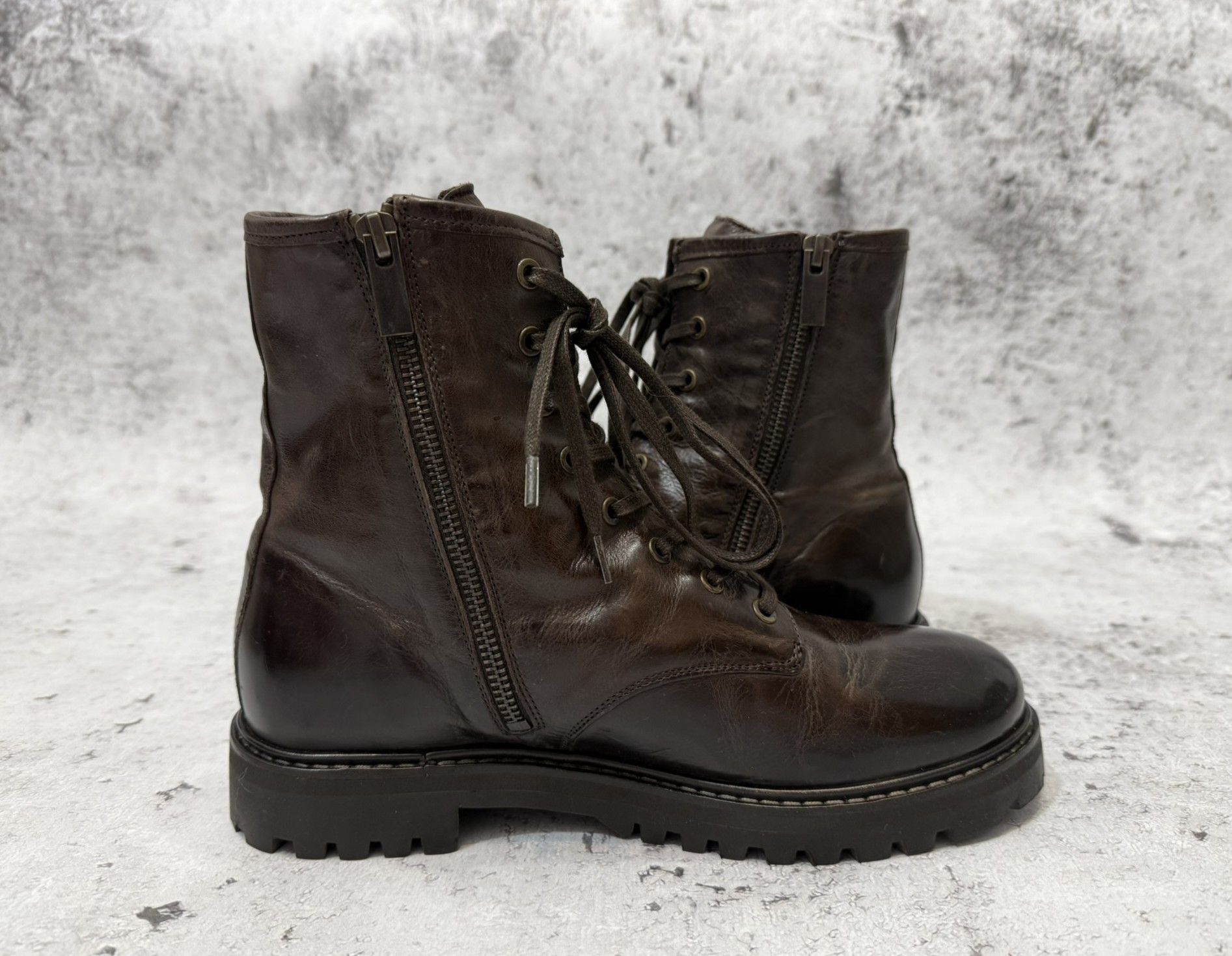 Thursday Boot Company Thursday Boot Co Women’s Java Combat Brown Lace Up Boots 9 Size US 9 / IT 39 - 9 Thumbnail
