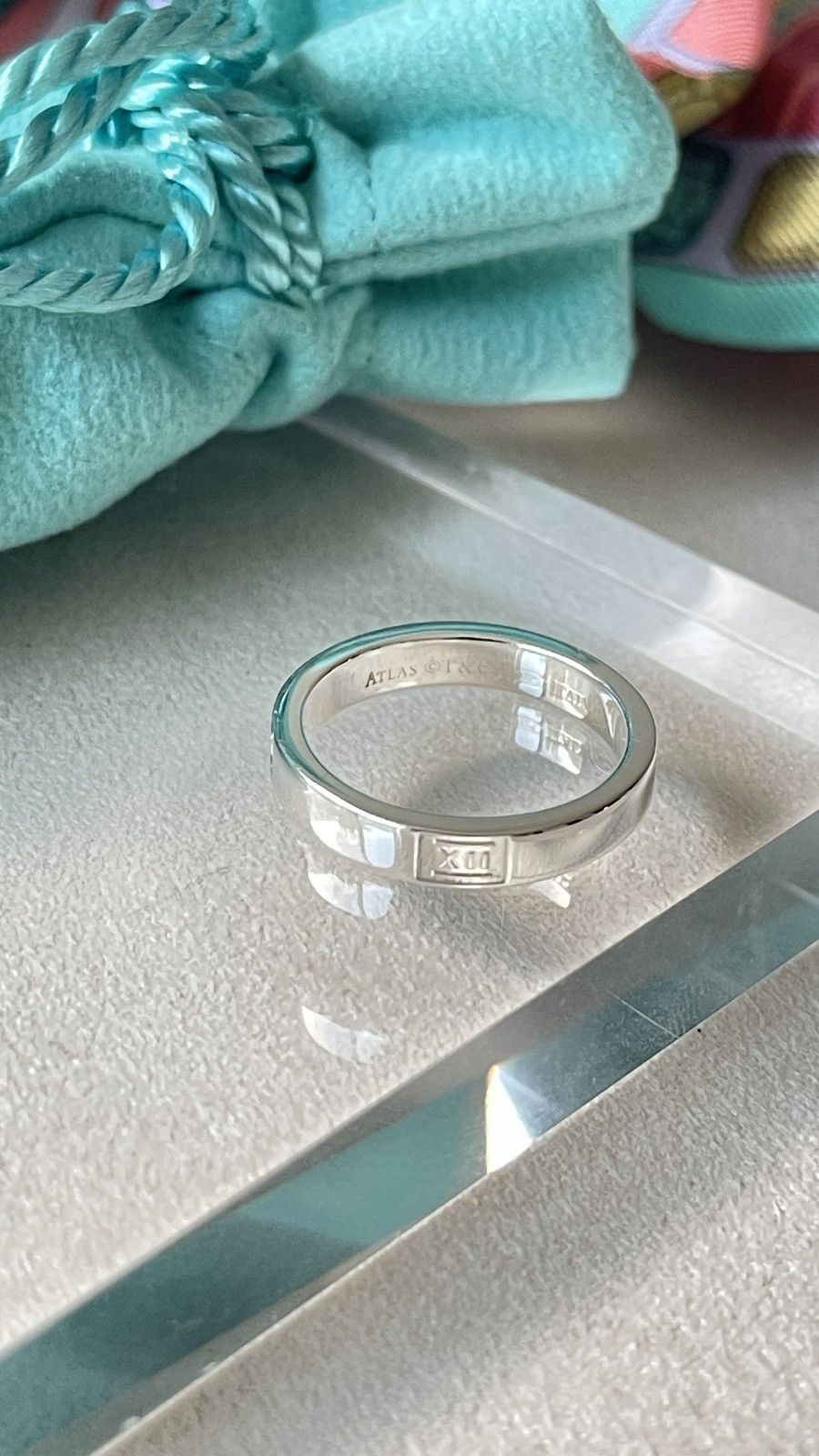 Tiffany & Co. Tiffany & Co. Atlas Band Ring in Silver size 5 NEW $399 Size ONE SIZE - 11 Thumbnail
